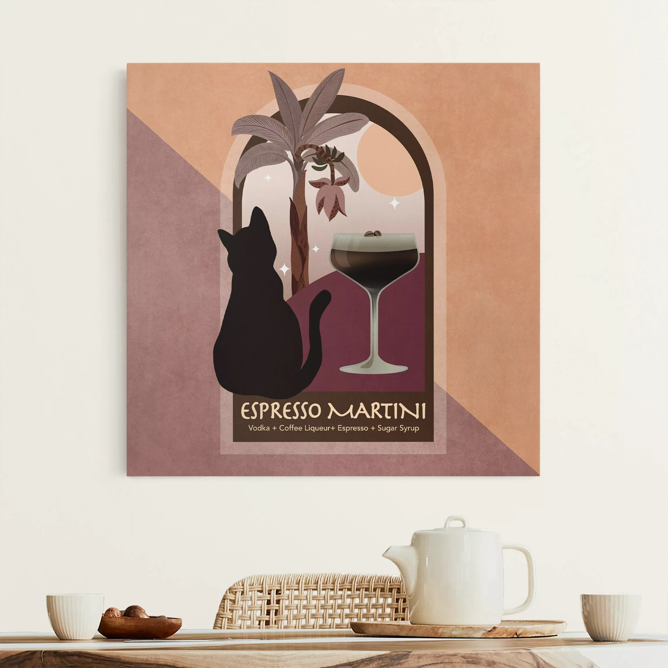 Leinwandbild Espresso Martini günstig online kaufen