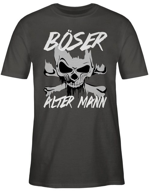 Shirtracer T-Shirt Böser alter Mann Piraten & Totenkopf günstig online kaufen