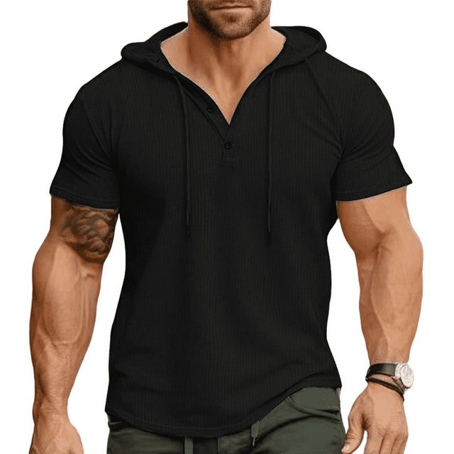 YRIIOMO T-Shirt Sommer Herren Kurzarm T-Shirt Herren Top günstig online kaufen