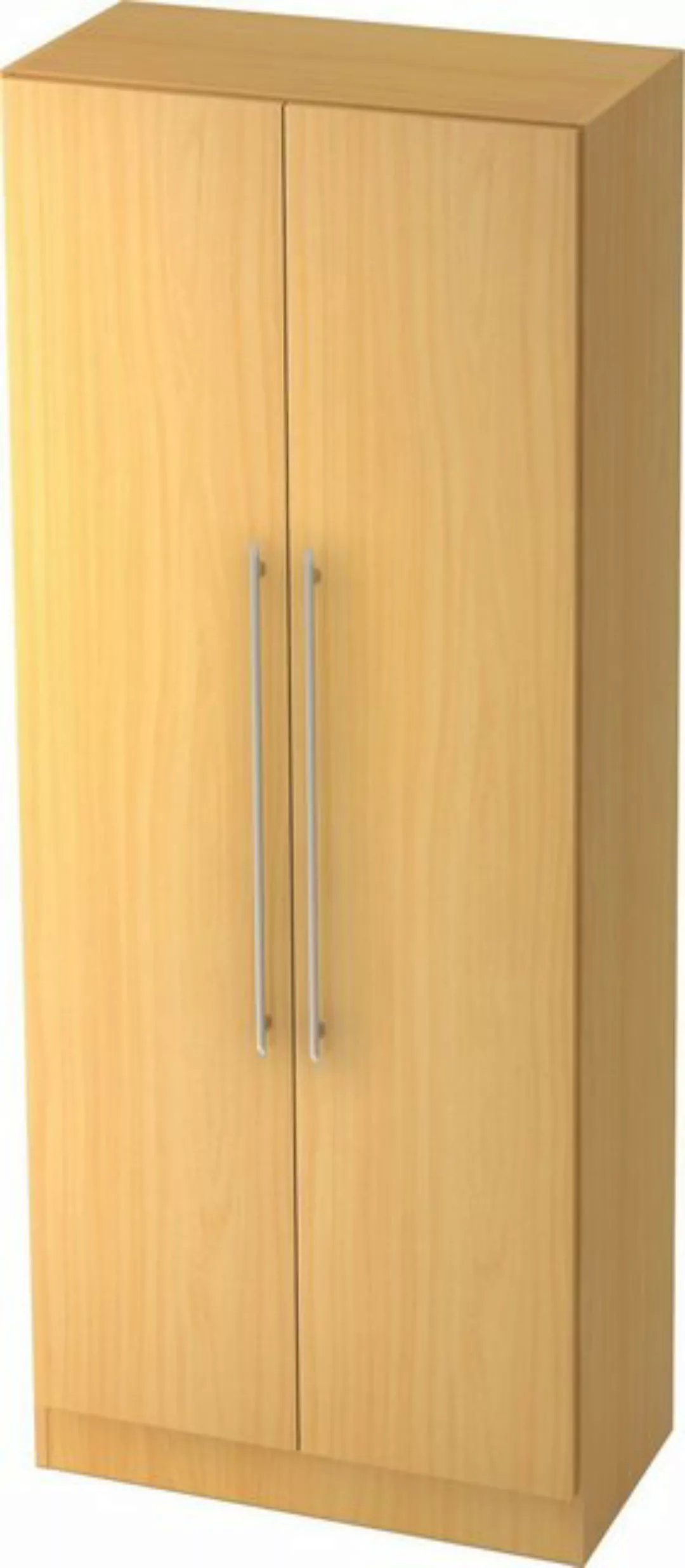 Aktenschrank Schrank Solid 5OH BxTxH 80x42x200,4cm Griff RE Buche/Buche günstig online kaufen