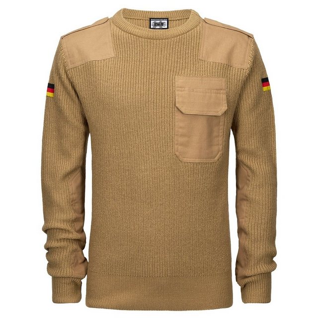 BWuM Strickpullover BWuM Bundeswehr Pullover mit Flaggen günstig online kaufen