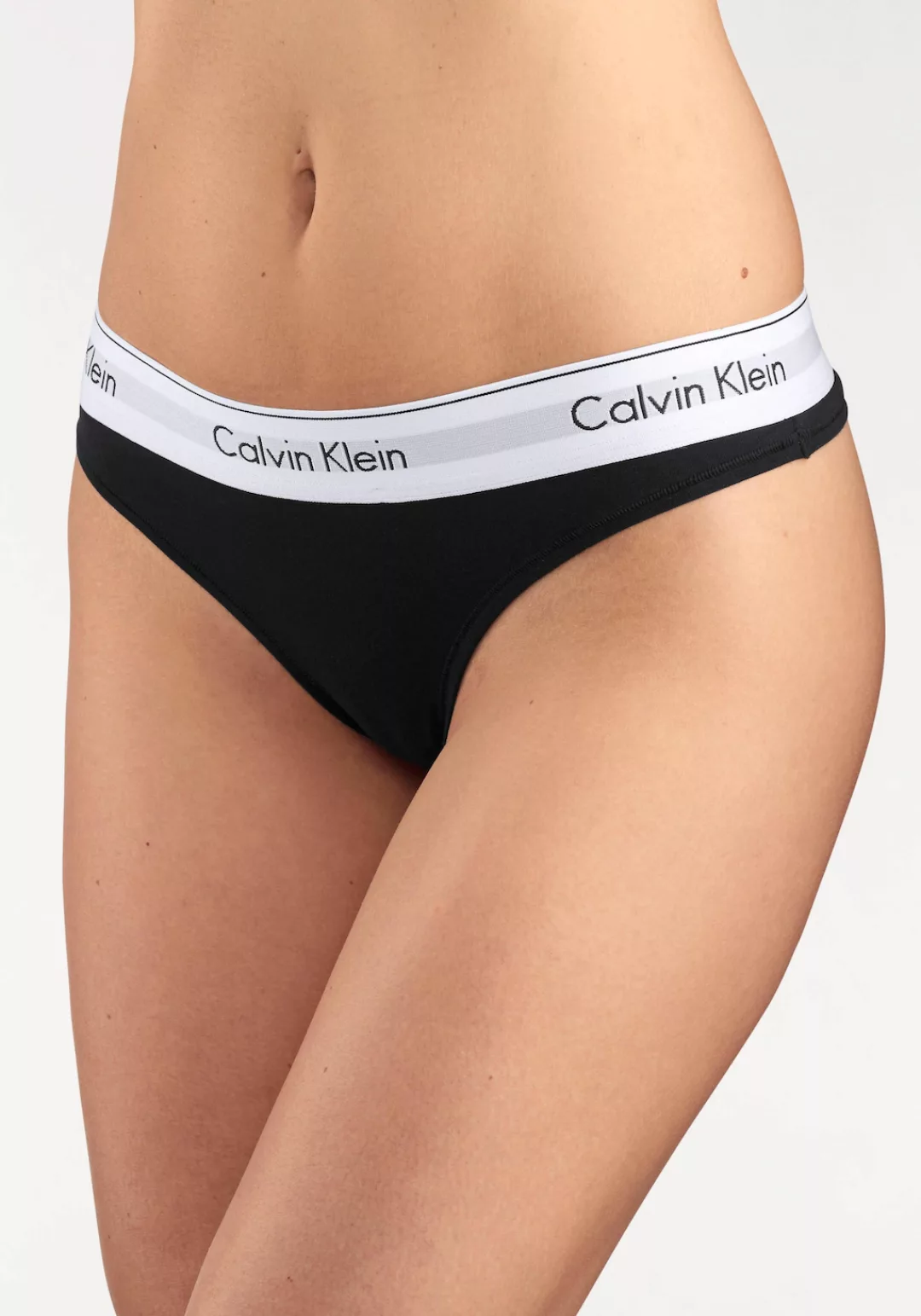 Calvin Klein Underwear String "MODERN COTTON", mit breitem Bündchen günstig online kaufen