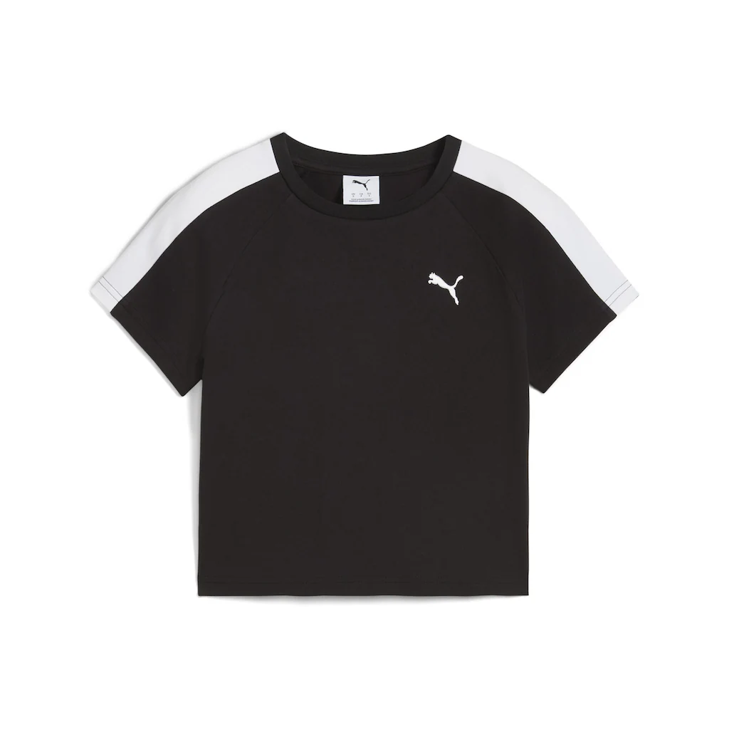 PUMA T-Shirt "T7 Kurzes figurbetontes T-Shirt Damen" günstig online kaufen