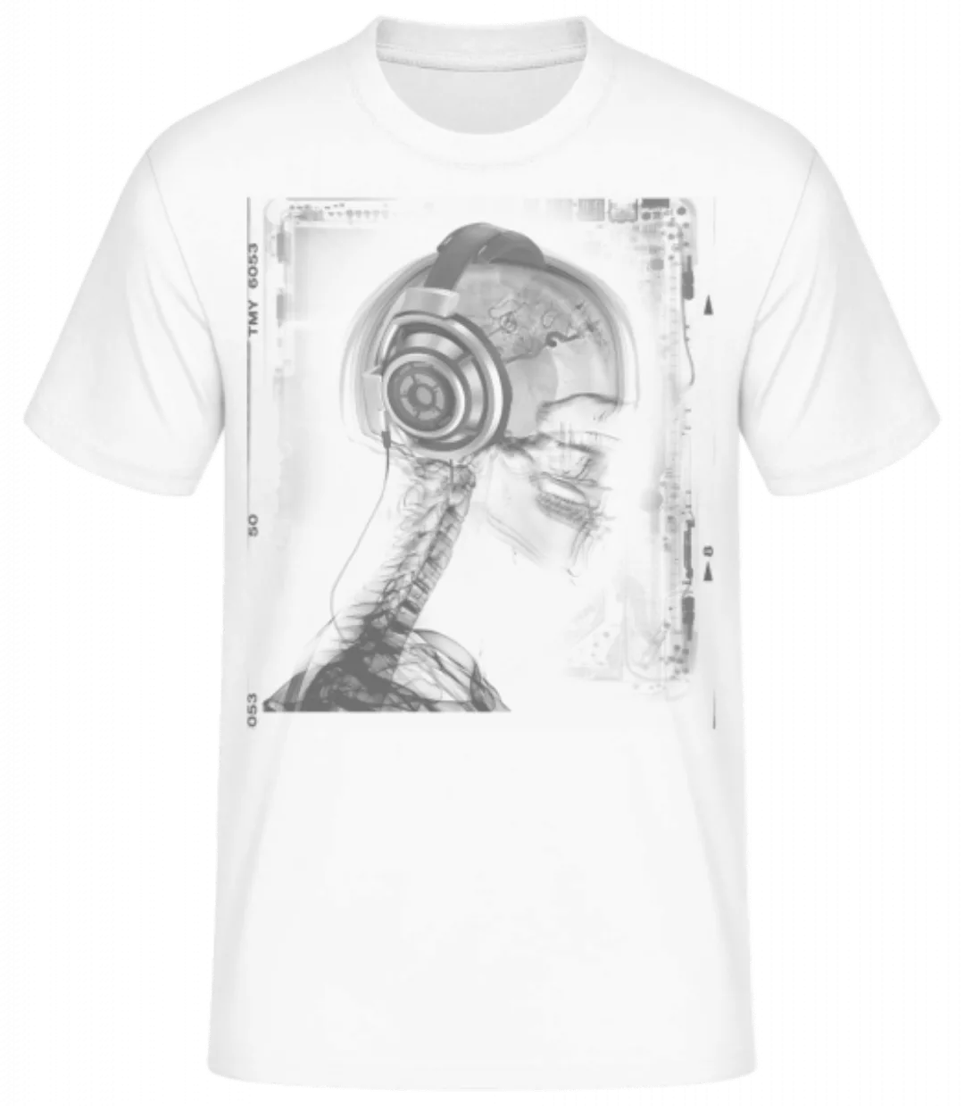 Skelett Musik · Männer Basic T-Shirt günstig online kaufen