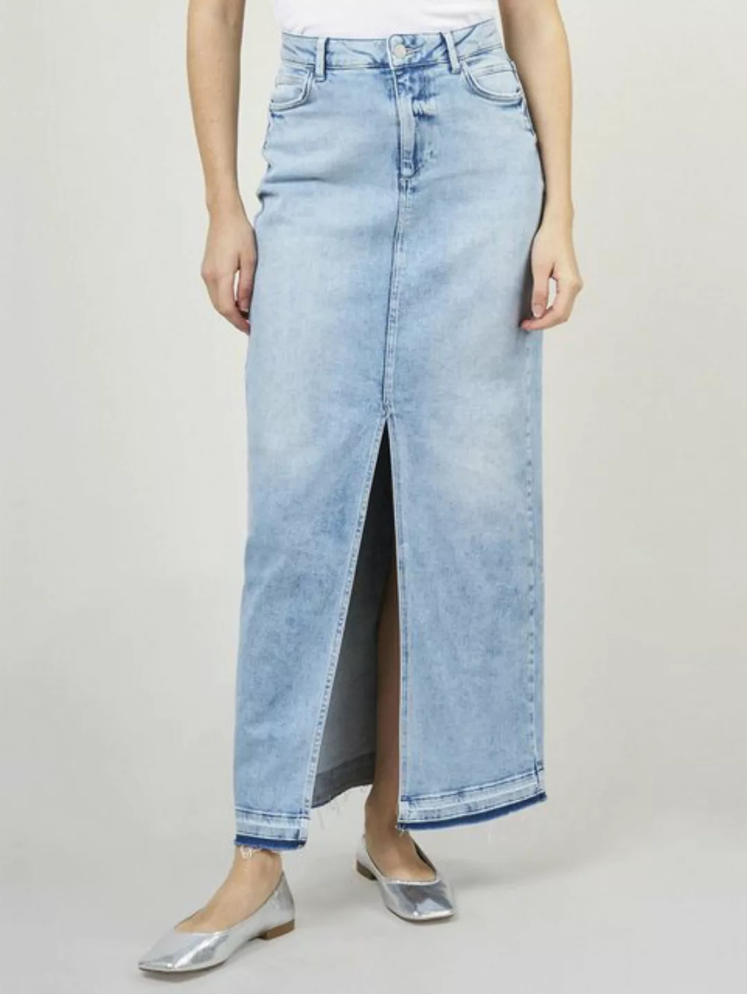 BLUE FIRE Maxirock Maxi Skirt Lily Sunbleached günstig online kaufen