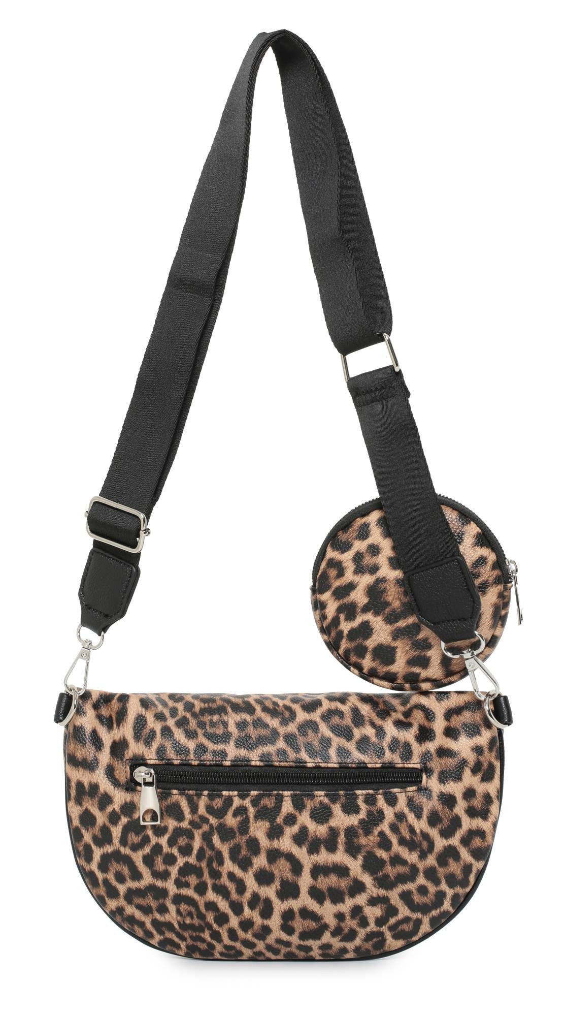 ITALYSHOP24 Bauchtasche Damen Brusttasche Crossover Umhängetasche günstig online kaufen