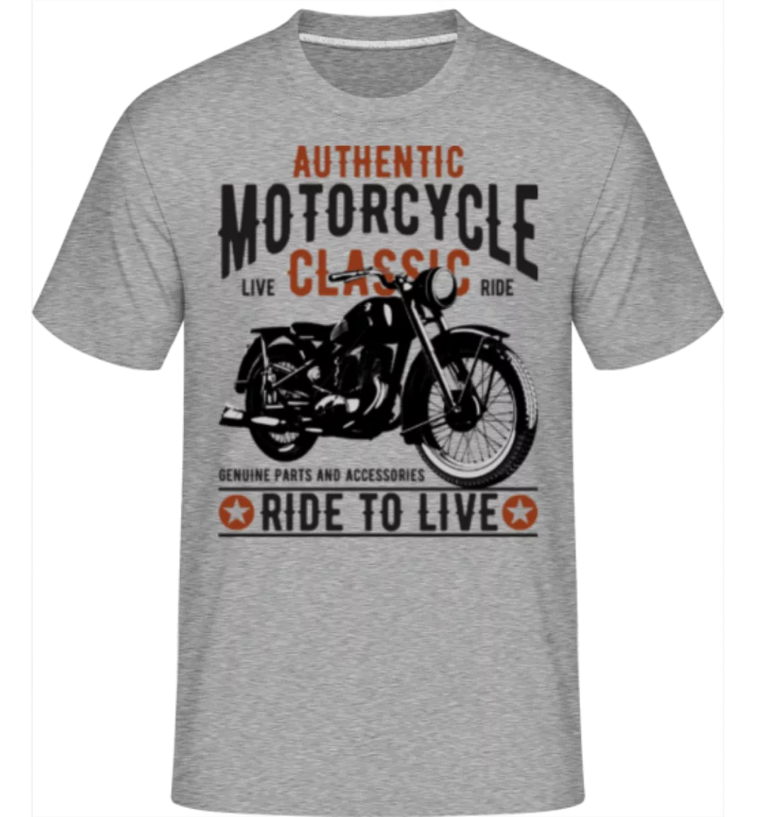 Authentic Motorcycle · Shirtinator Männer T-Shirt günstig online kaufen