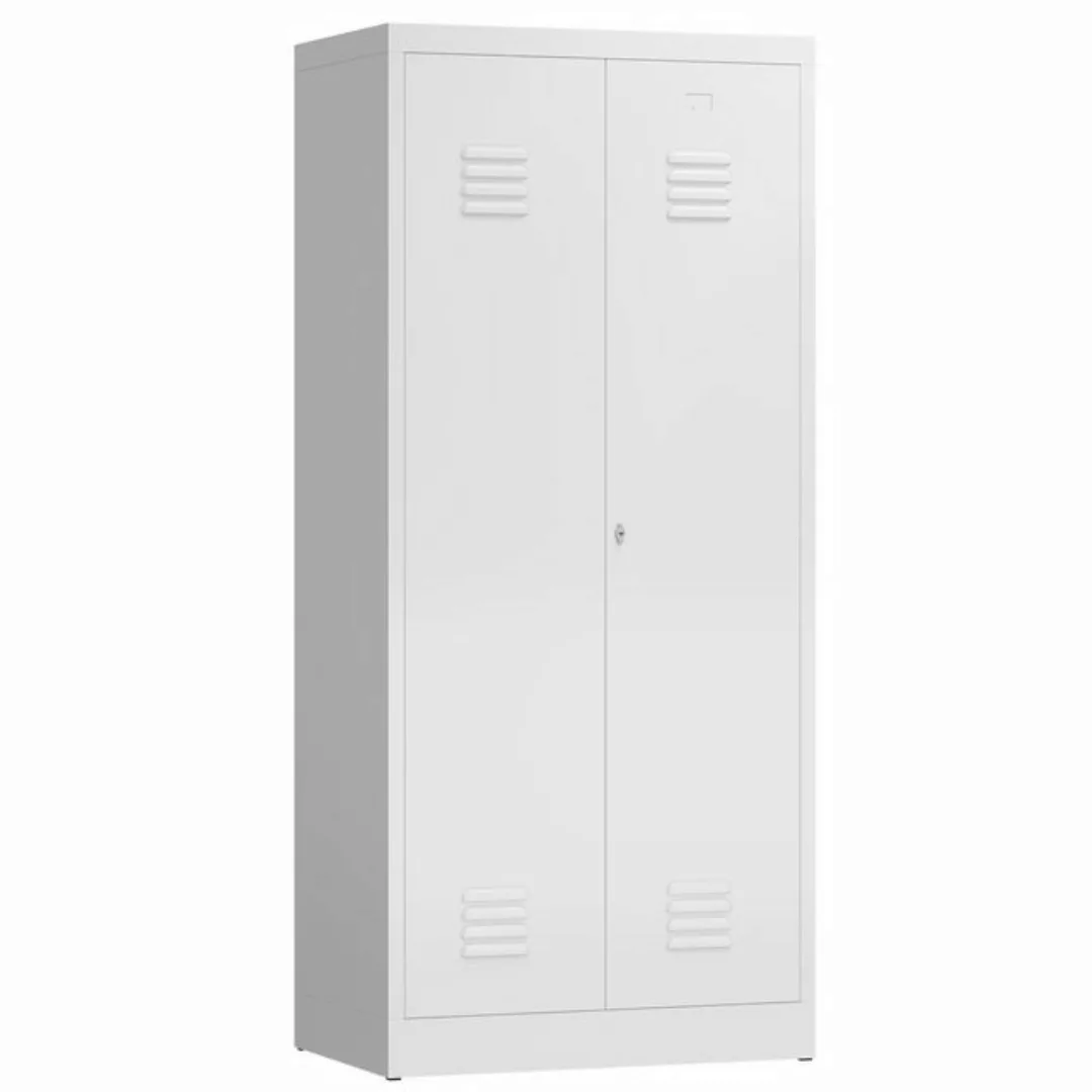 Steelboxx Spind ClassiX Garderobenschrank, 2 Abteile mittig schließend, 180 günstig online kaufen