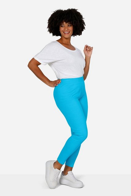 Angel of Style Lederimitathose Leggings Tight Fit Rippjersey Elastikbund günstig online kaufen