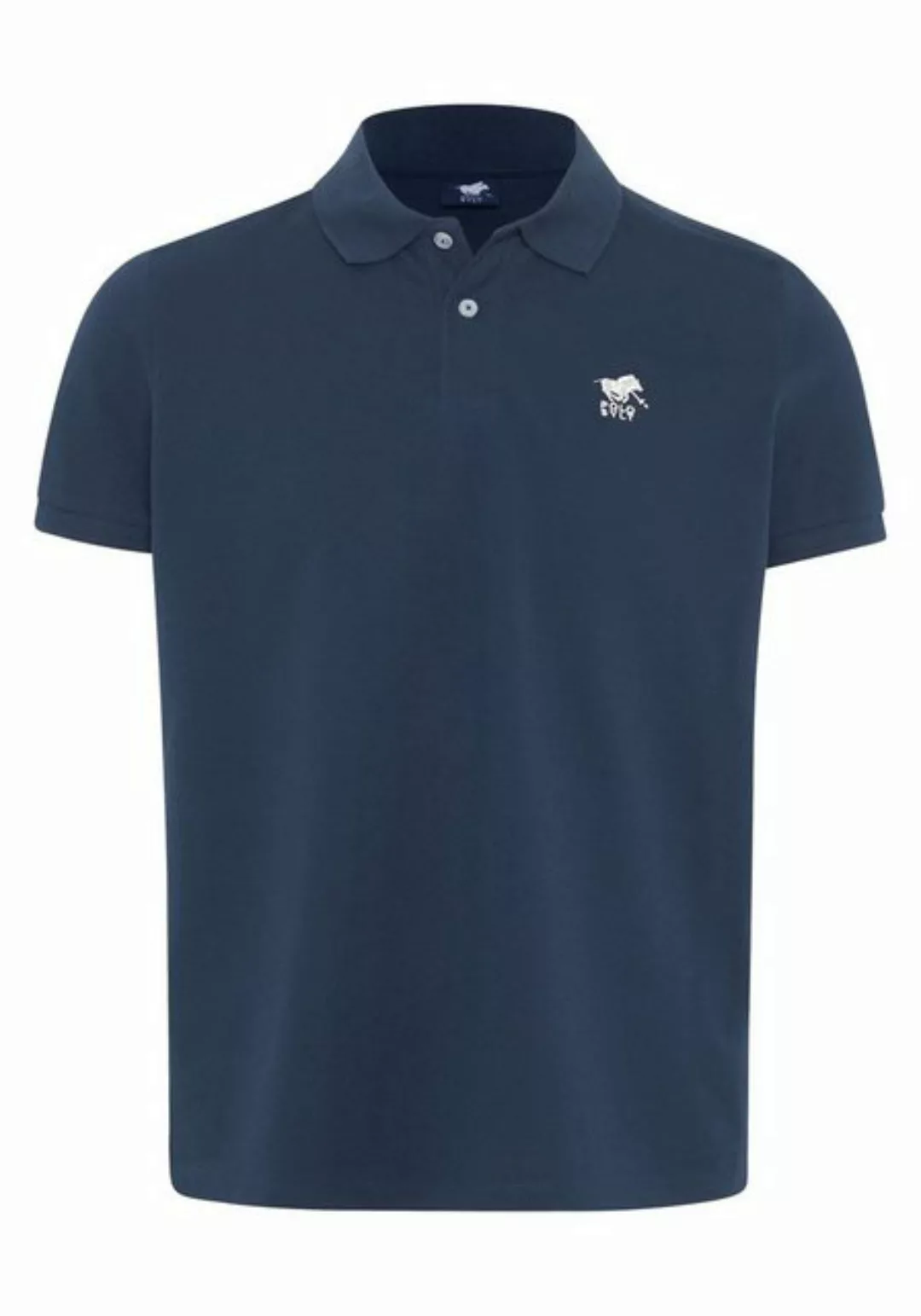 Polo Sylt Poloshirt mit Label-Stickerei günstig online kaufen