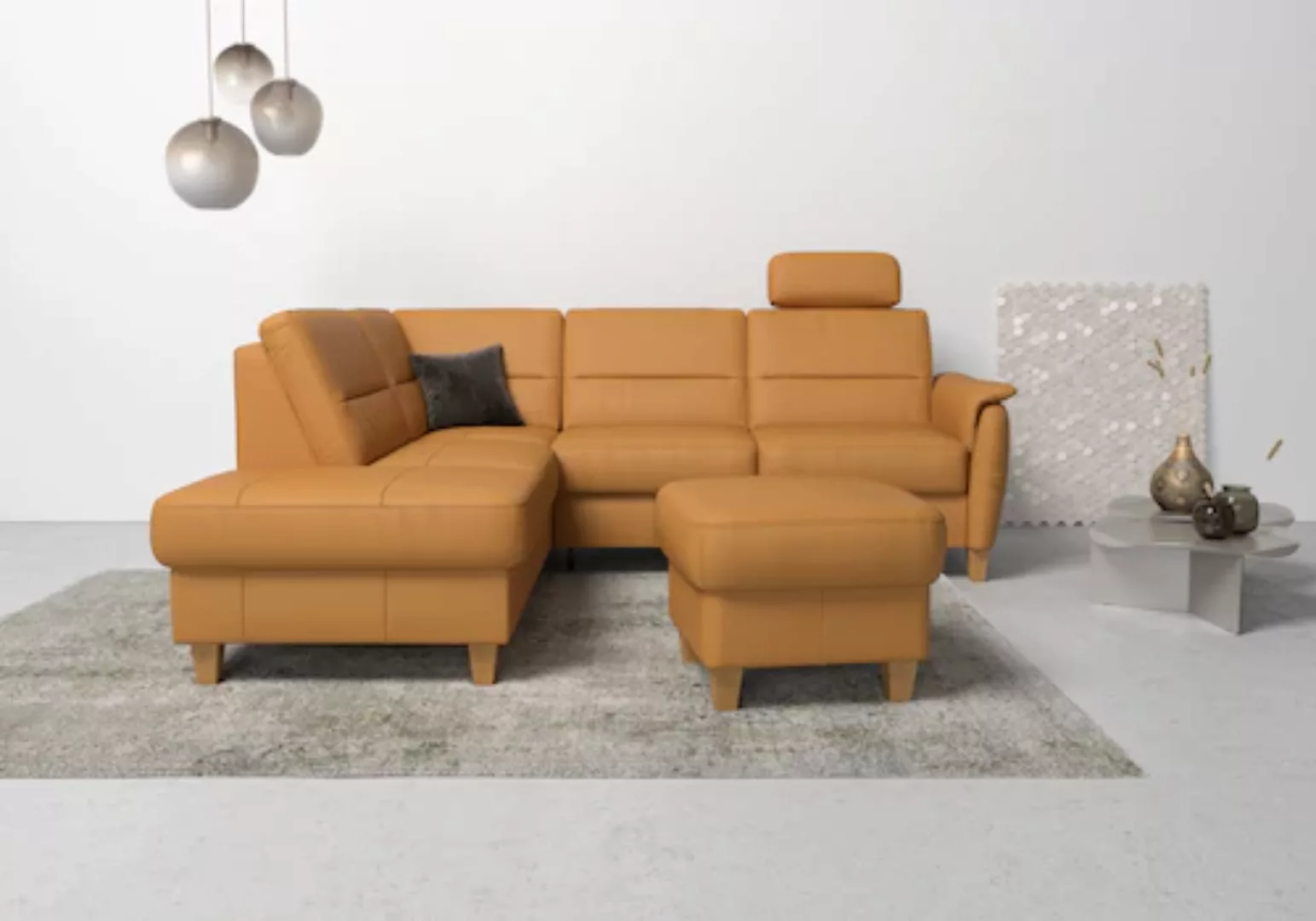 Home affaire Ecksofa "Palmera L-Form" günstig online kaufen