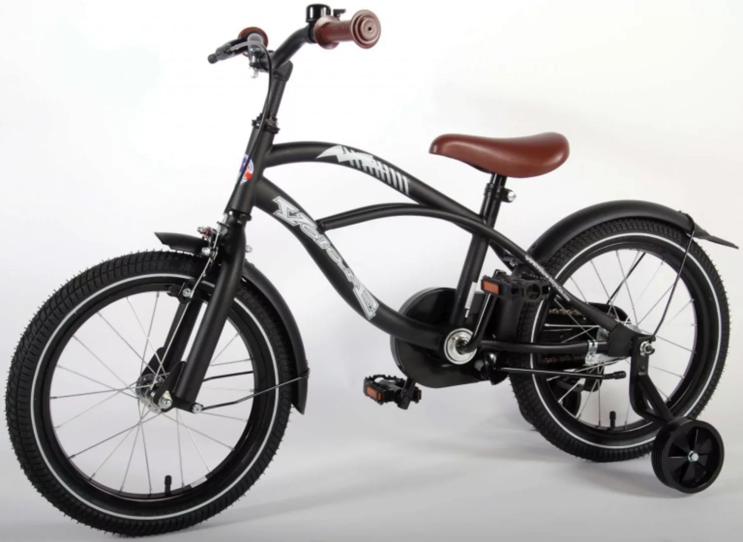 Black Cruiser 16 Zoll 25,4 Cm Jungen Rücktrittbremse Schwarz günstig online kaufen