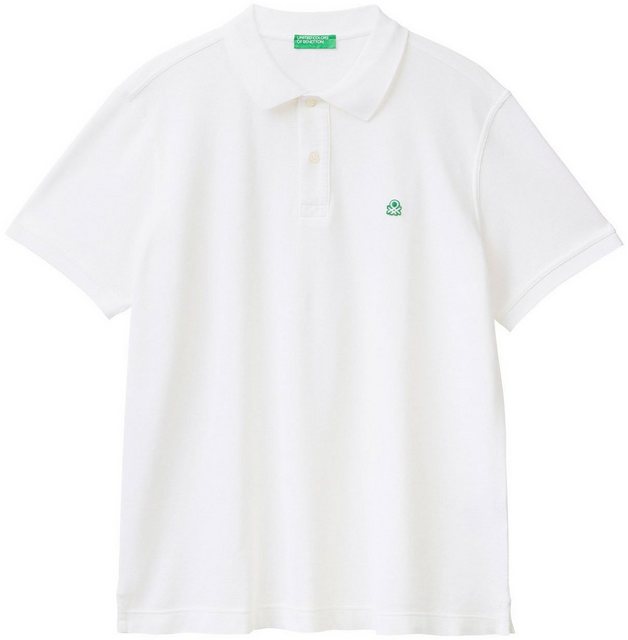 United Colors of Benetton Poloshirt mit Logo in Brusthöhe günstig online kaufen