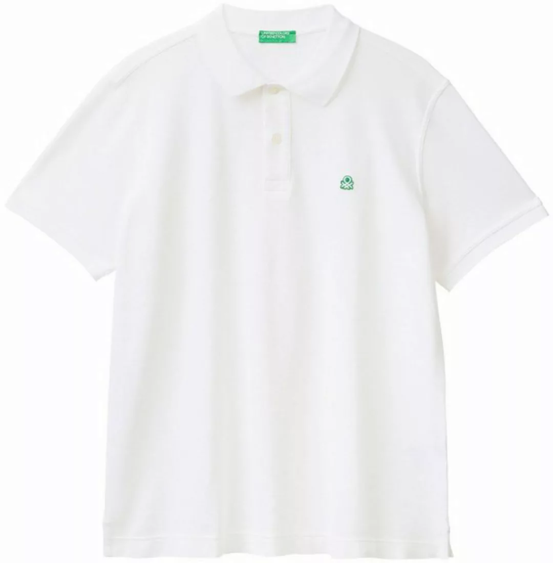 United Colors of Benetton Poloshirt mit Logo in Brusthöhe günstig online kaufen