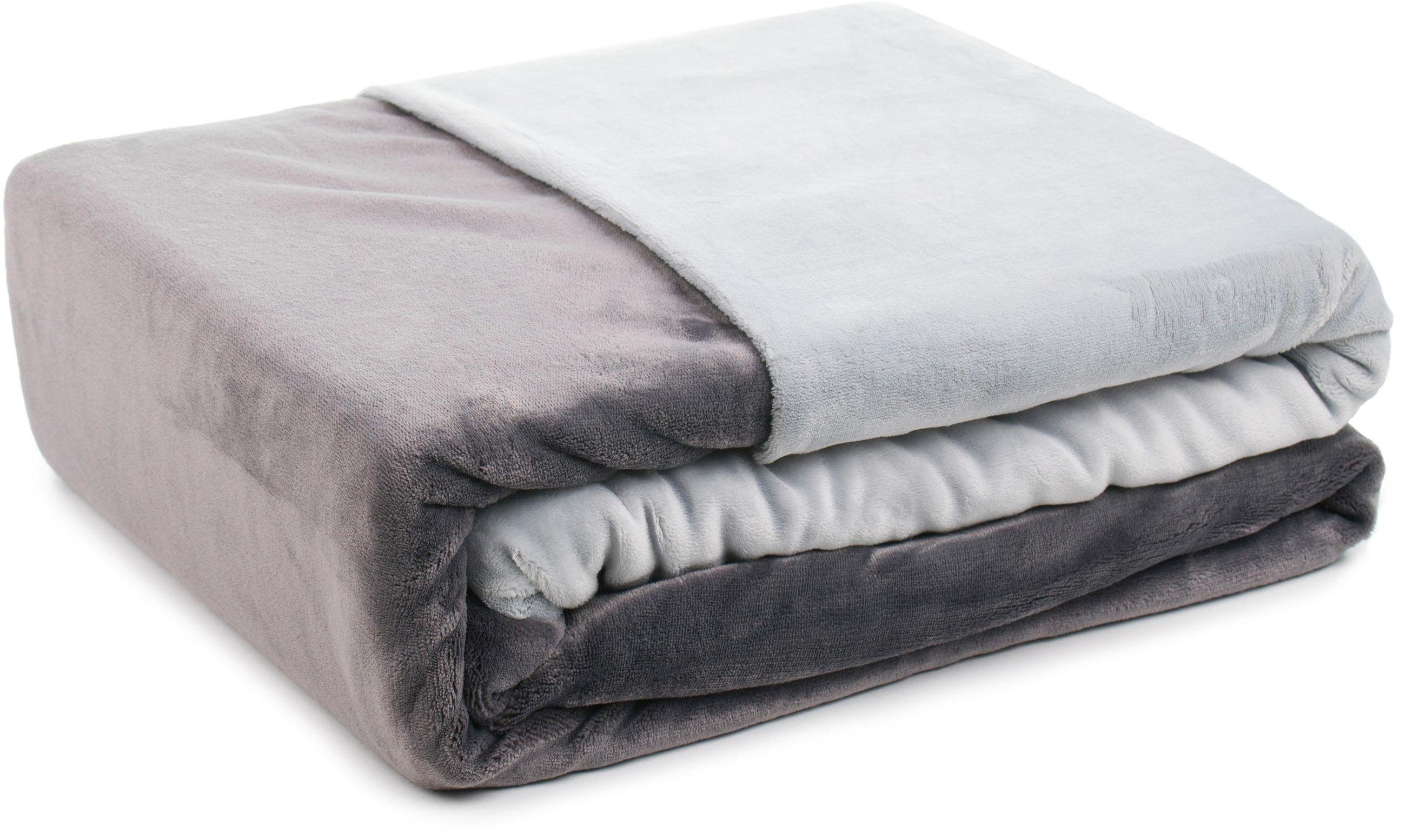 Gözze Wendebettwäsche »Superflausch in Gr. 135x200 oder 155x220 cm«, Fleece günstig online kaufen