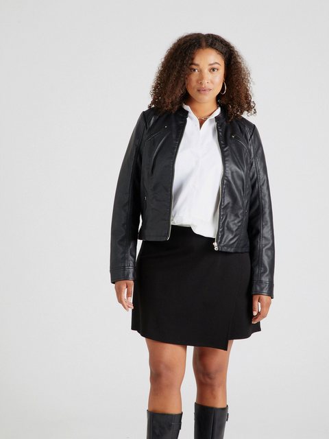 Vero Moda Curve Lederjacke VMCFAVODONA (1-St) günstig online kaufen