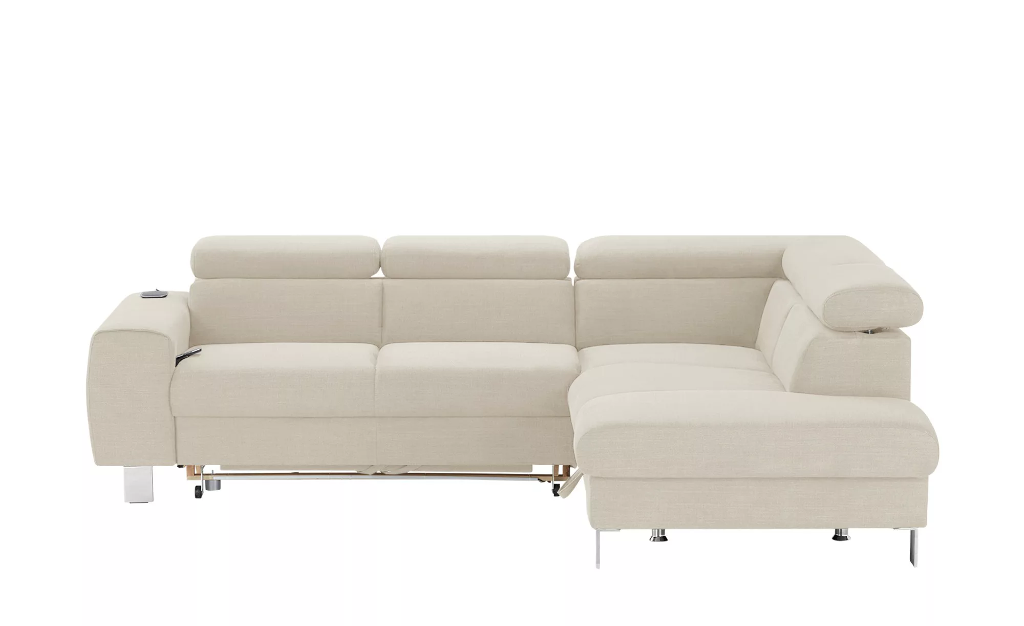 uno Ecksofa  Los Angeles ¦ creme ¦ Maße (cm): B: 249 H: 72 T: 207 Polstermö günstig online kaufen