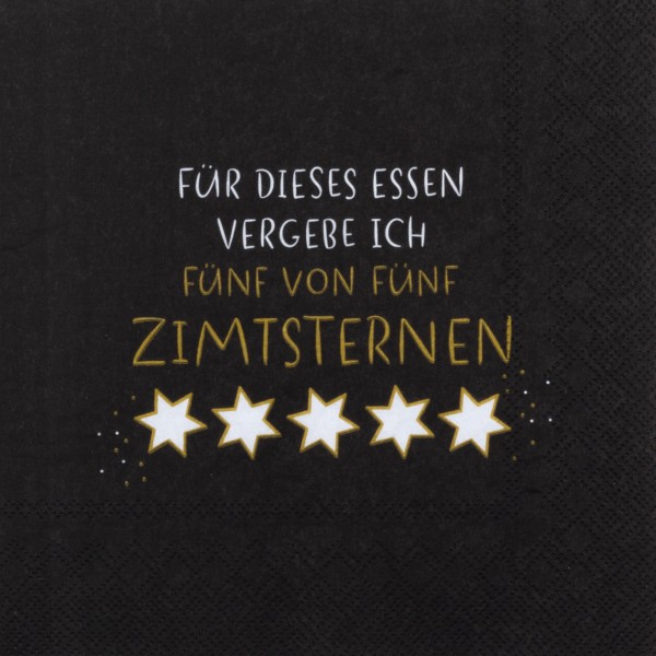 Dining Servietten Zimtsterne 33x33cm günstig online kaufen