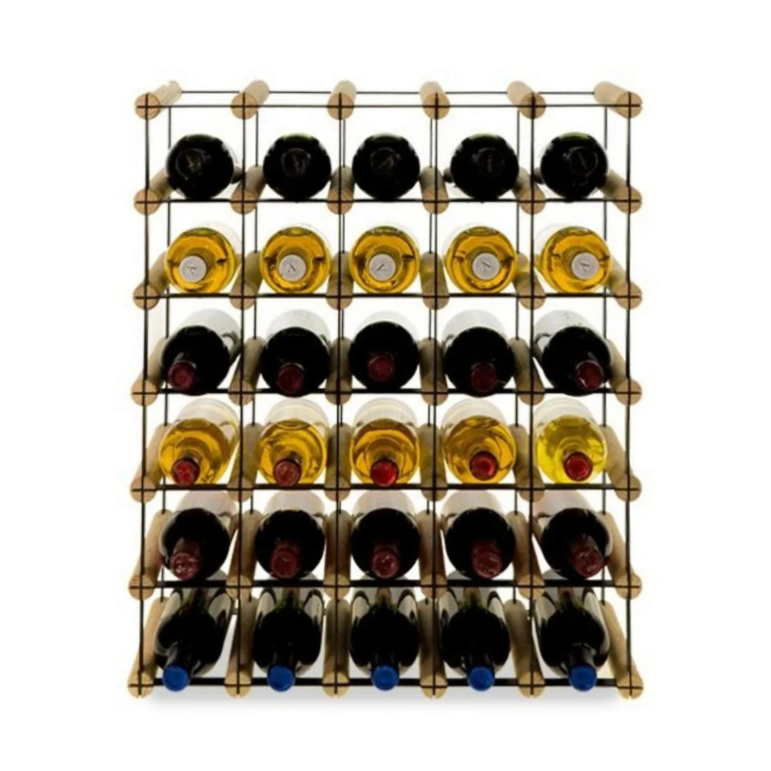 PROREGAL Modulares Weinregal Vinotega Mod Metal HxBxT 62,5 x 52,5 x 24,5 cm günstig online kaufen