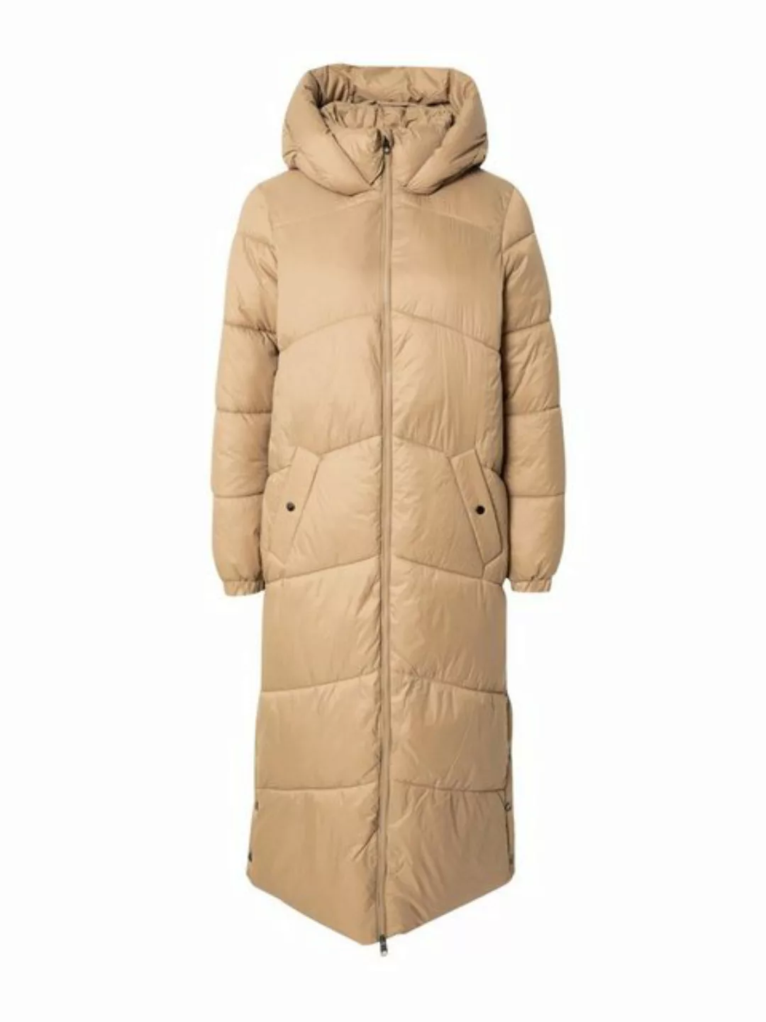 VERO MODA Lange Gefütterte Jacke Damen Braun günstig online kaufen