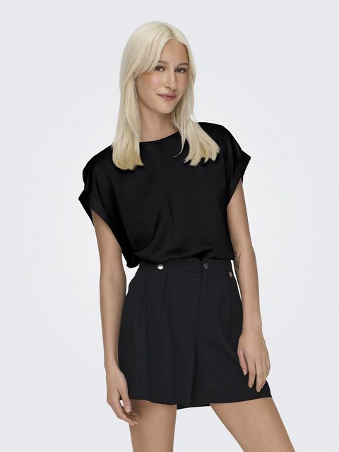 ONLY Kurzarmshirt ONLLIEKE S/S SATIN MIX TOP WVN NOOS günstig online kaufen