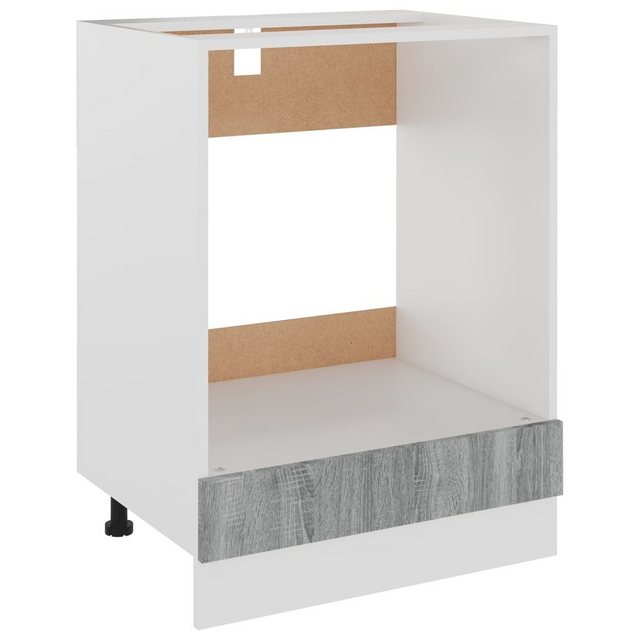 vidaXL Unterschrank Herdumbauschrank Grau Sonoma 60x46x81,5 cm Spanplatte günstig online kaufen