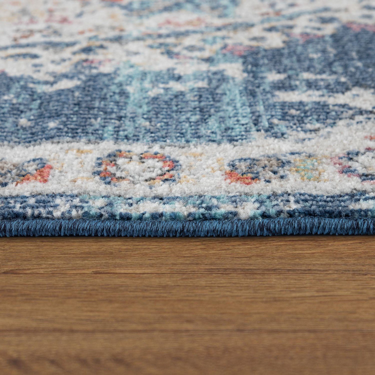Paco Home Teppich »Torres 271«, rund, 8 mm Höhe, Kurzflor, Orient-Optik, Vi günstig online kaufen