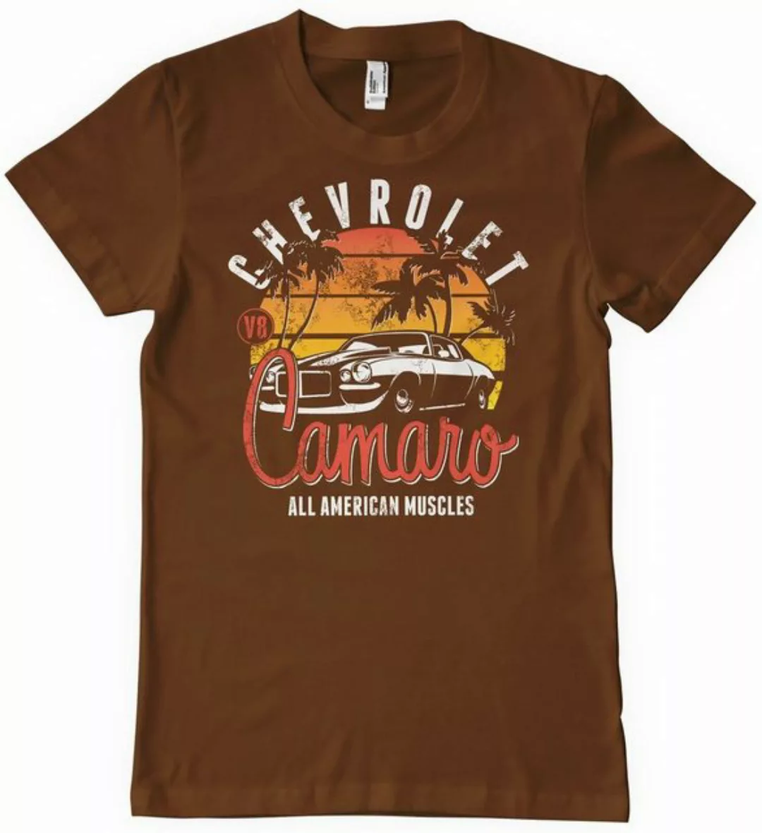 Camaro T-Shirt Chevrolet Sunset T-Shirt günstig online kaufen