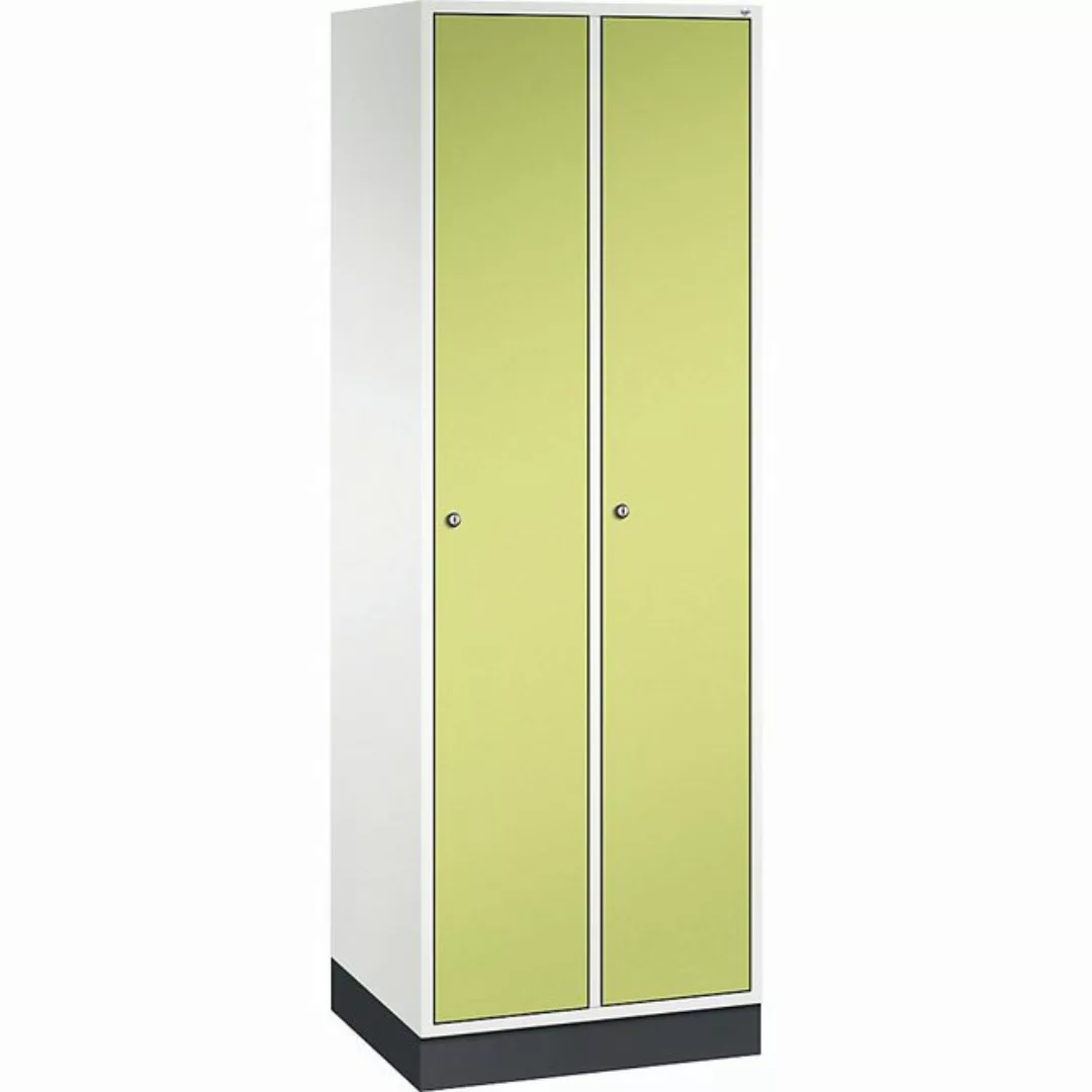 C+P Garderobenschrank Breite: 620 mm x Tiefe: 500 mm x Höhe: 1950 mm Korpus günstig online kaufen