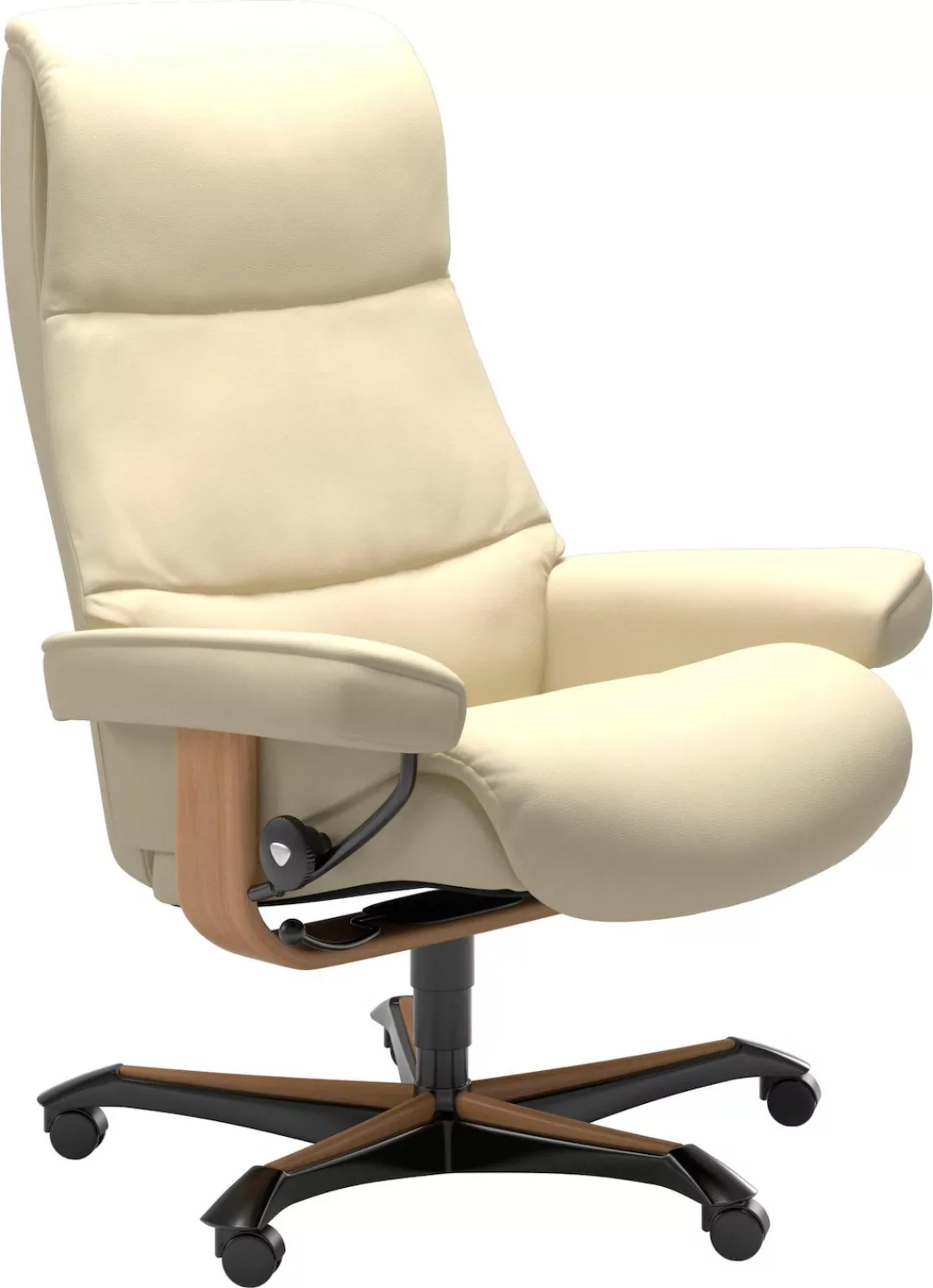 Stressless Relaxsessel "View", mit Home Office Base, Größe M,Gestell Eiche günstig online kaufen