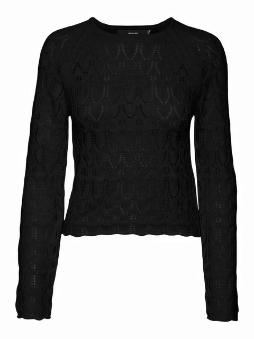 Vero Moda Strickpullover VMNEWFABIENNE LS O-NECK PULLOVER NOOS günstig online kaufen