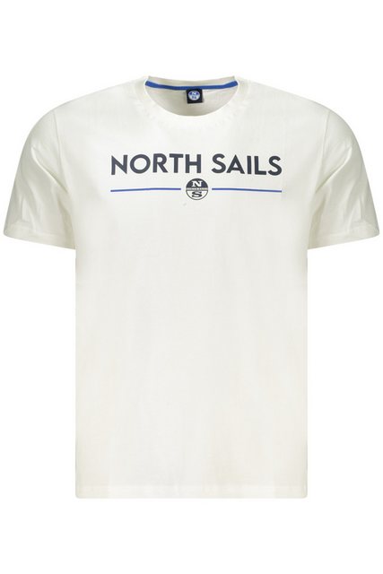 North Sails T-Shirt Kurzarm Herren T-Shirt in Weiß mit Rundhals und günstig online kaufen