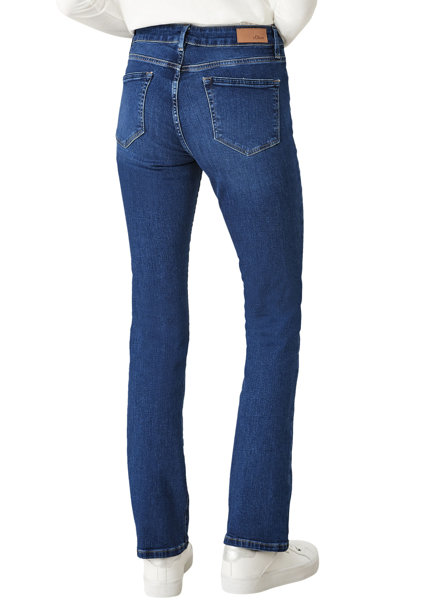 s.Oliver Bootcut-Jeans, mit Nieten an den Taschen günstig online kaufen