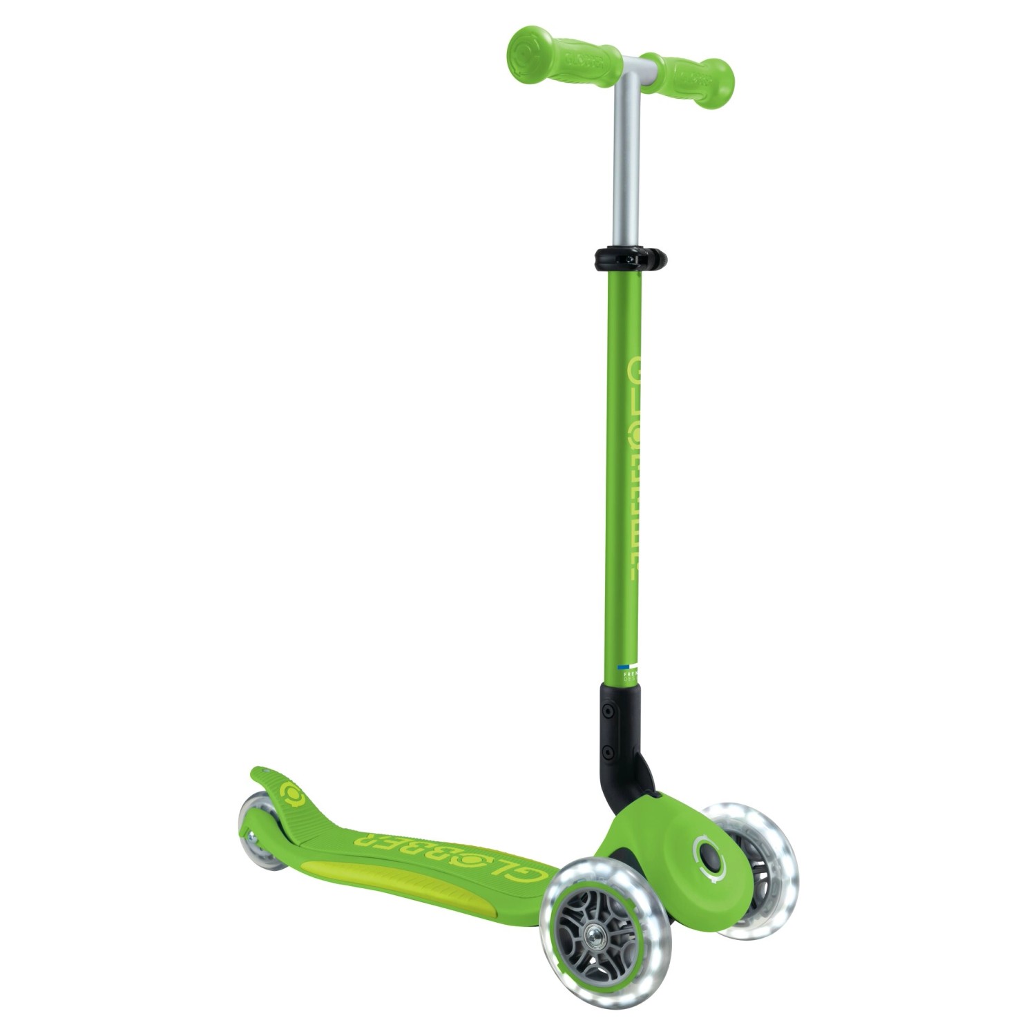 Globber Primo Foldable Plus Lights Tretroller Kinder 120/80 mm ABEC 5 3-Räd günstig online kaufen