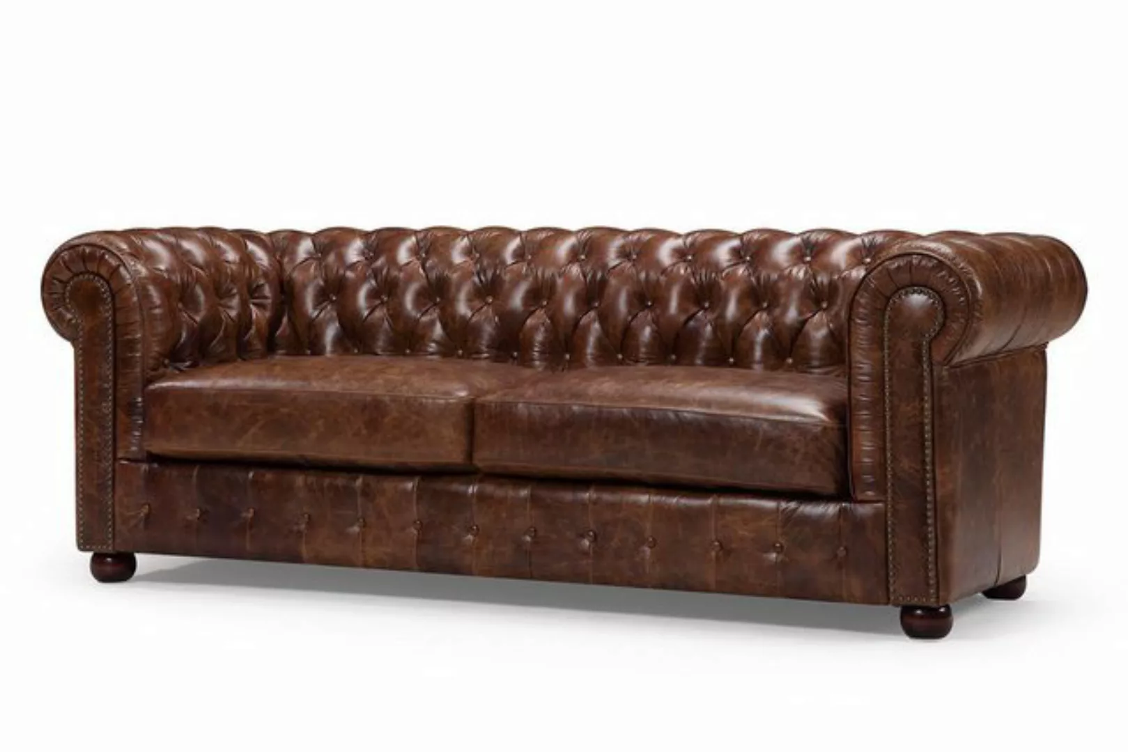 JVmoebel Chesterfield-Sofa Chesterfield Sofa Couch Polster 3 Sitz Garnitur günstig online kaufen