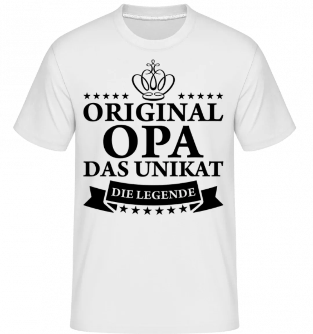 Opa Das Unikat Die Legende · Shirtinator Männer T-Shirt günstig online kaufen