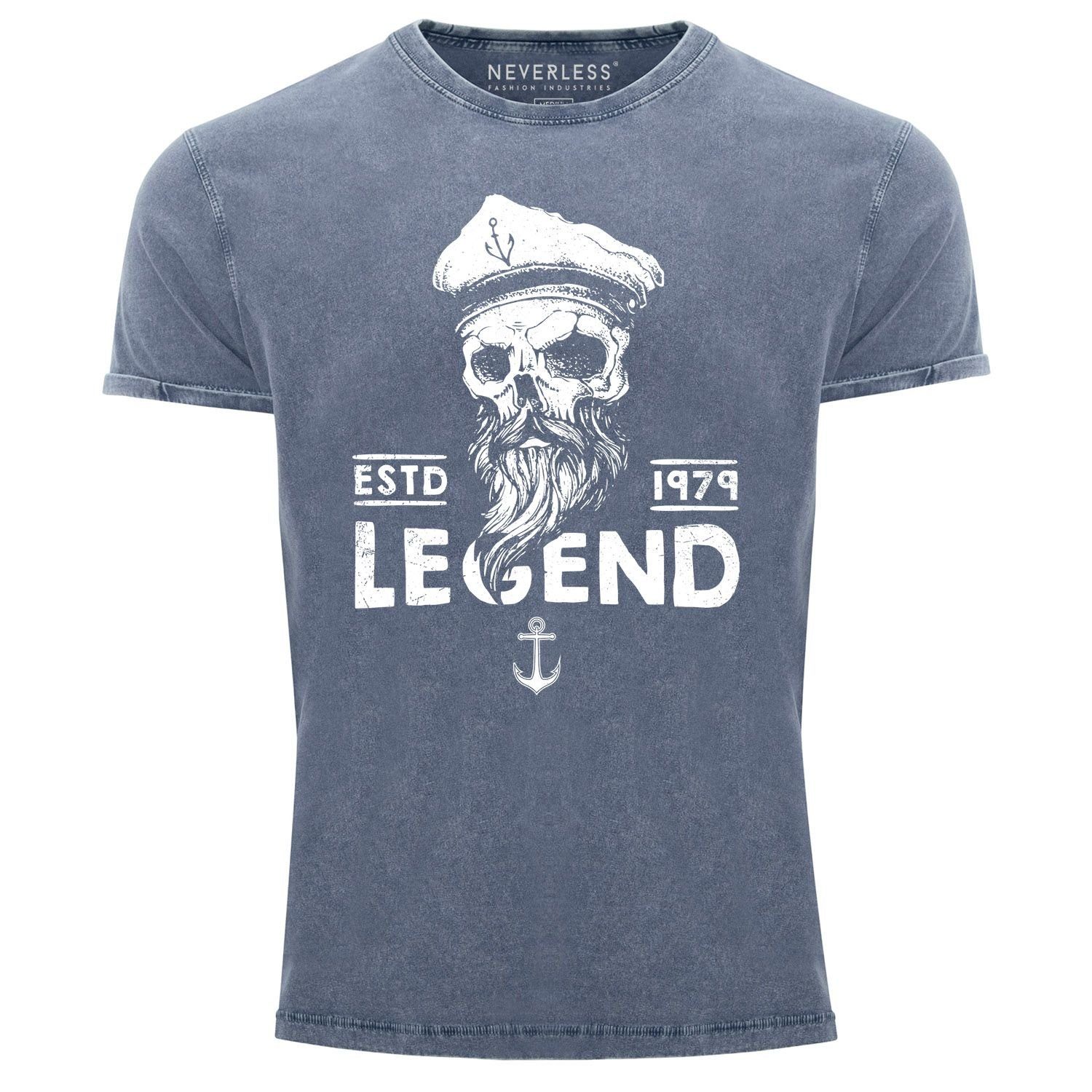 Neverless Print-Shirt Cooles Angesagtes Herren T-Shirt günstig online kaufen
