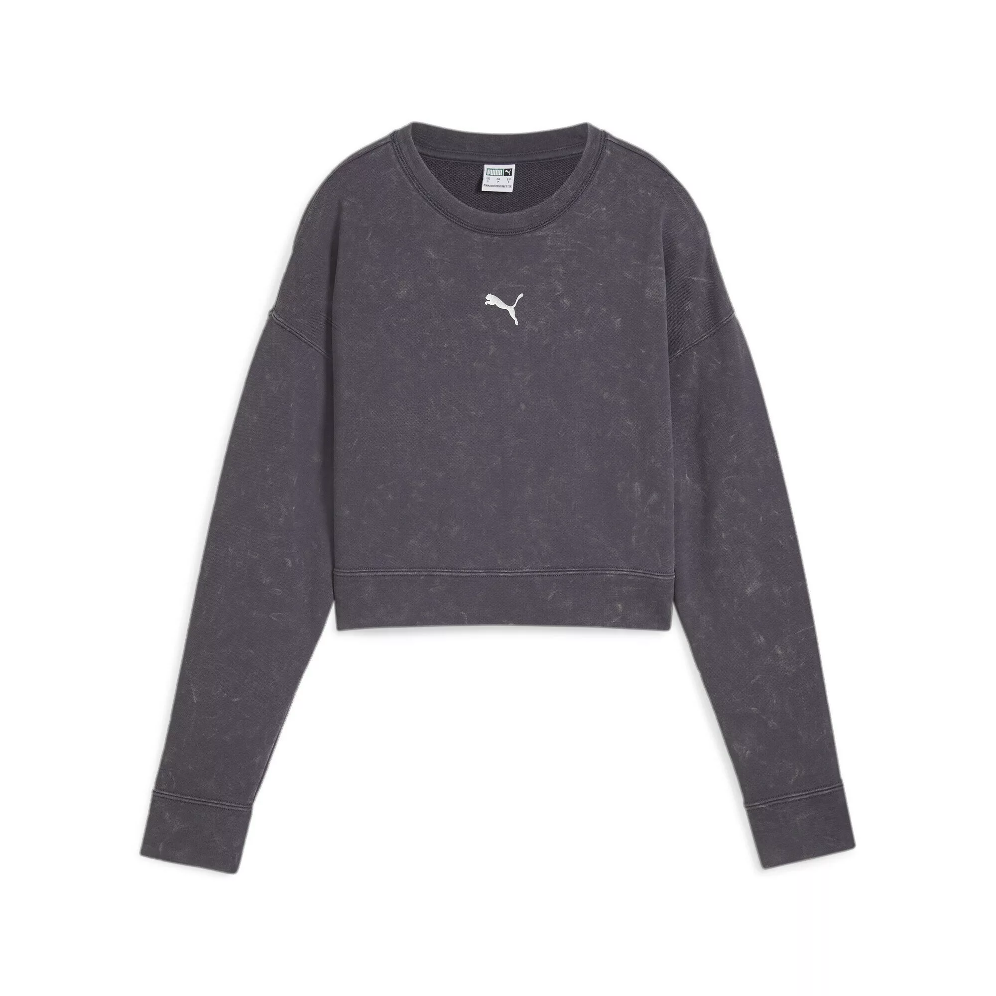 PUMA Sweatshirt "DARE TO Relaxed Fit Pullover mit Waschung und Rundhalsauss günstig online kaufen