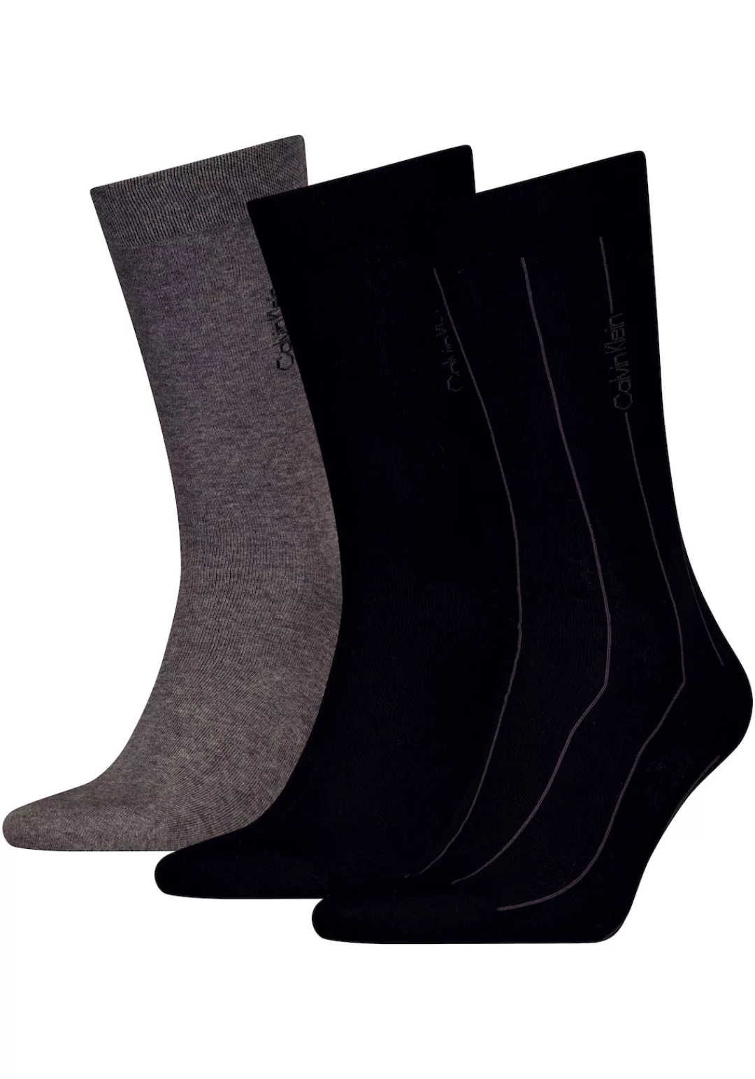 Calvin Klein Socken, (2 Paar), mit dezenter Logoprägung günstig online kaufen