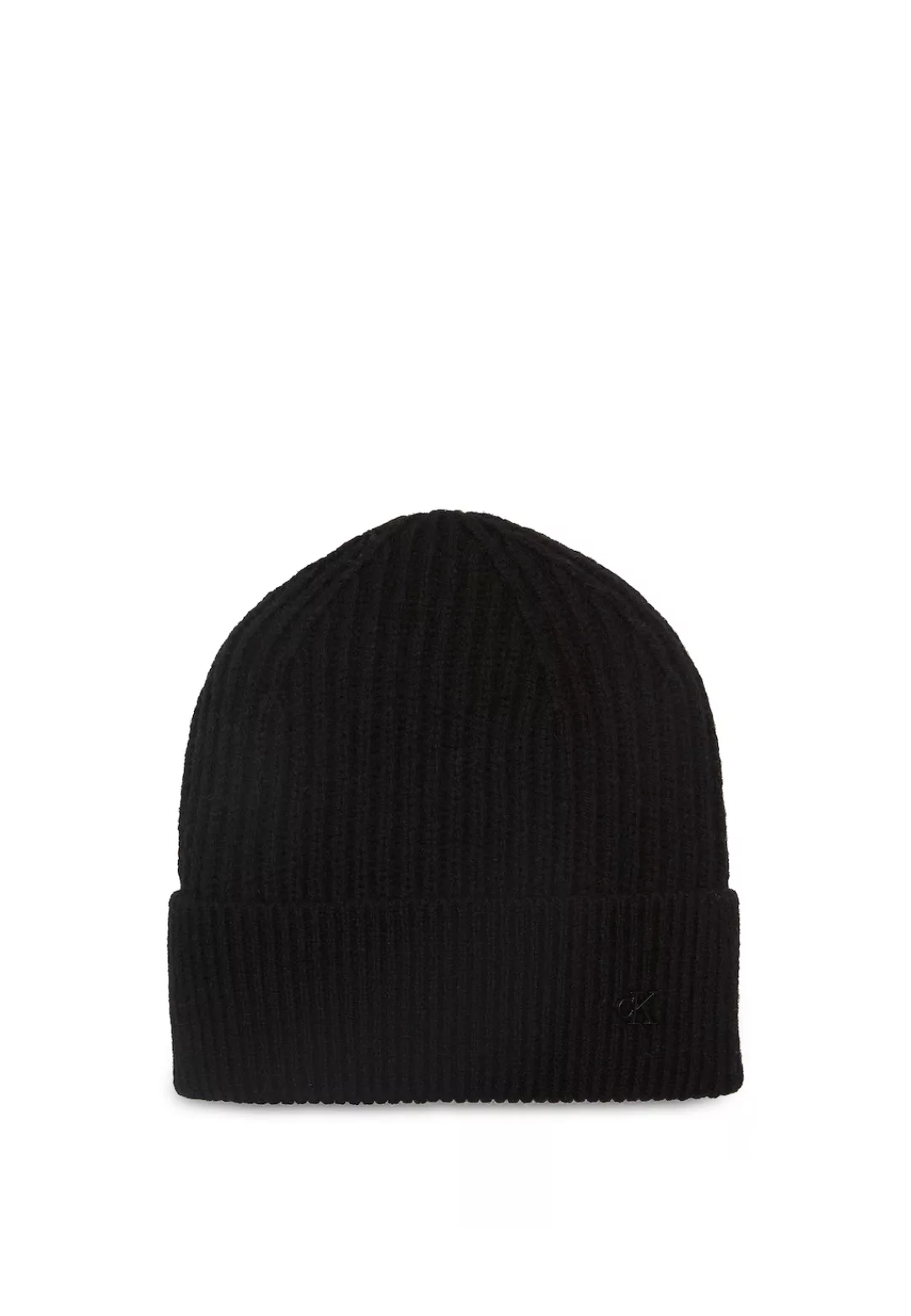 Calvin Klein Strickmütze "CK METAL WOOL BEANIE", Perfekt für den Alltag günstig online kaufen