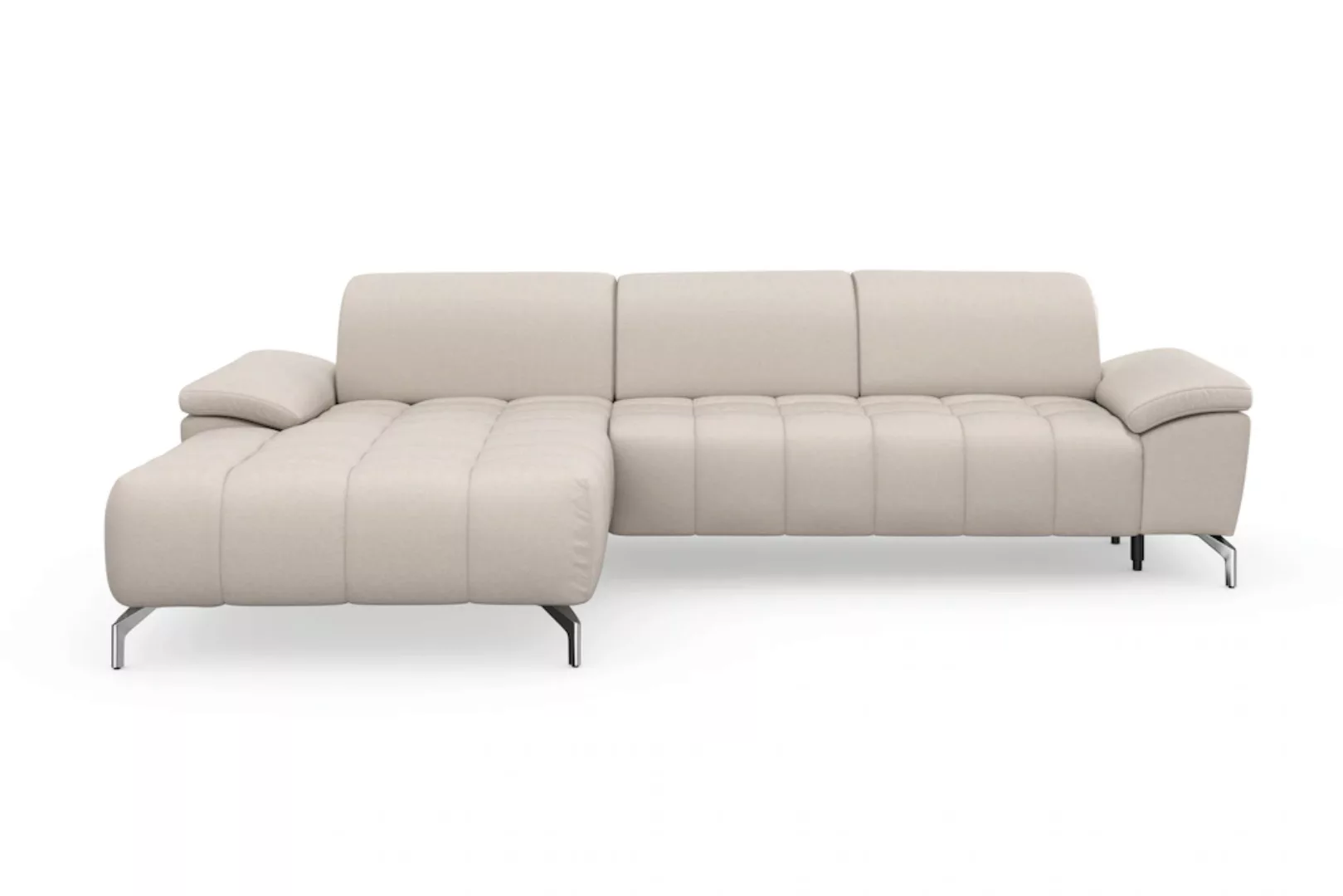 sit&more Ecksofa Cool L-Form, wahlweise mit Kopfteilverstellung und Vorzieh günstig online kaufen