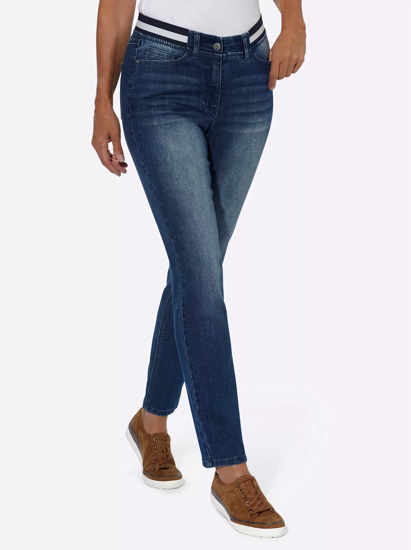 Casual Looks 5-Pocket-Jeans, (1 tlg.) günstig online kaufen