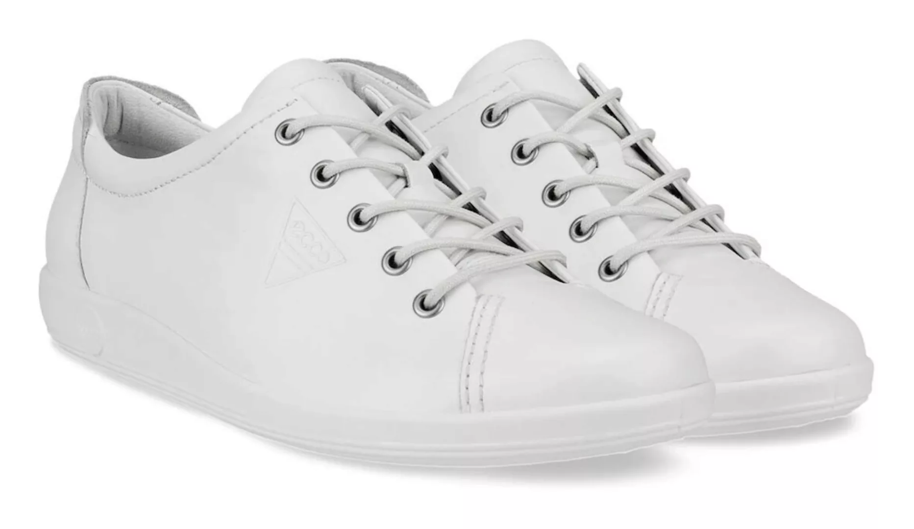 Ecco Sneaker "Soft 2.0", Freizeitschuh, Halbschuh, Schnürschuh mit Retro-Sh günstig online kaufen