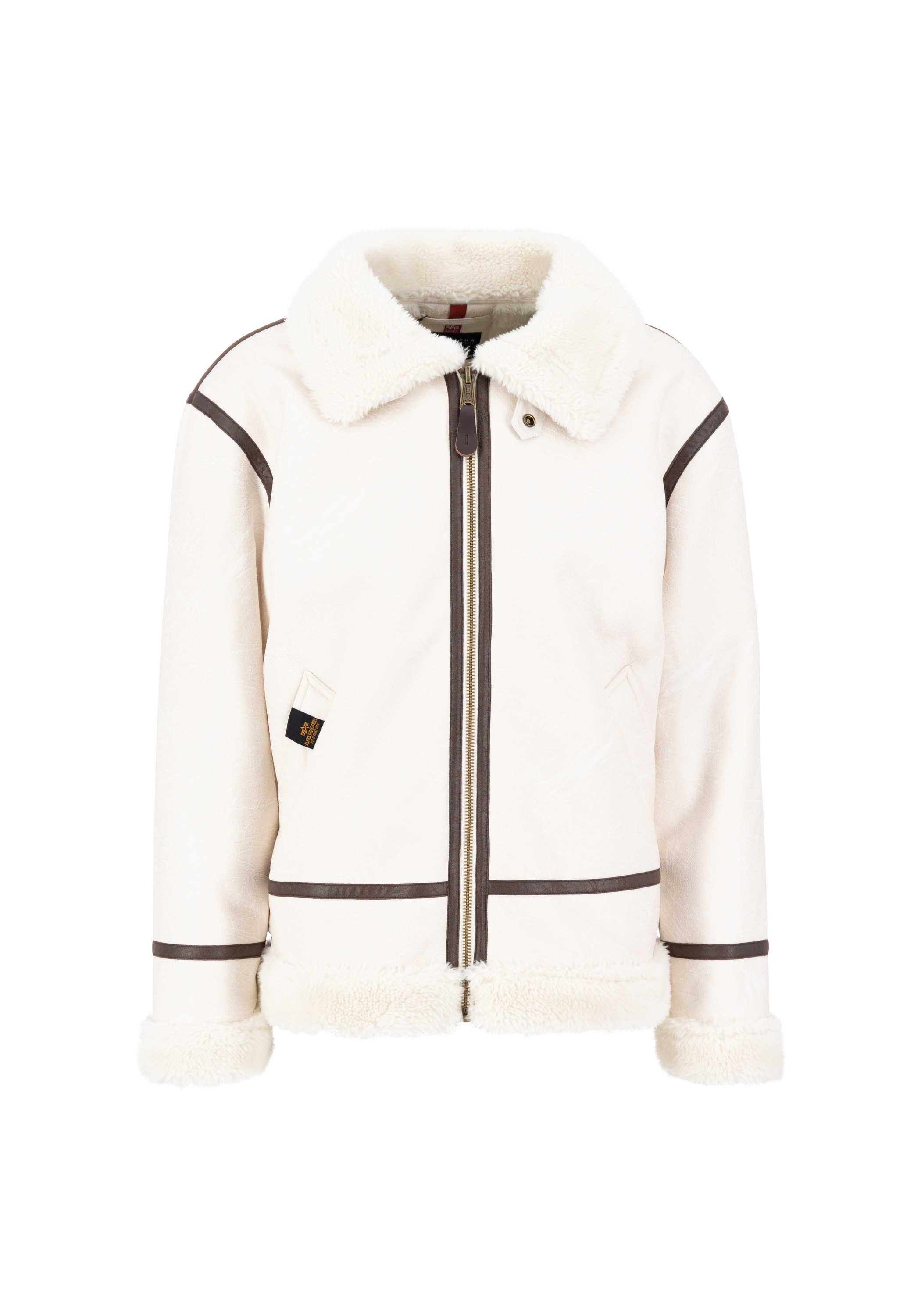 Alpha Industries Lederjacke "Alpha Industries Men - Bomber Jackets B-3 Faux günstig online kaufen