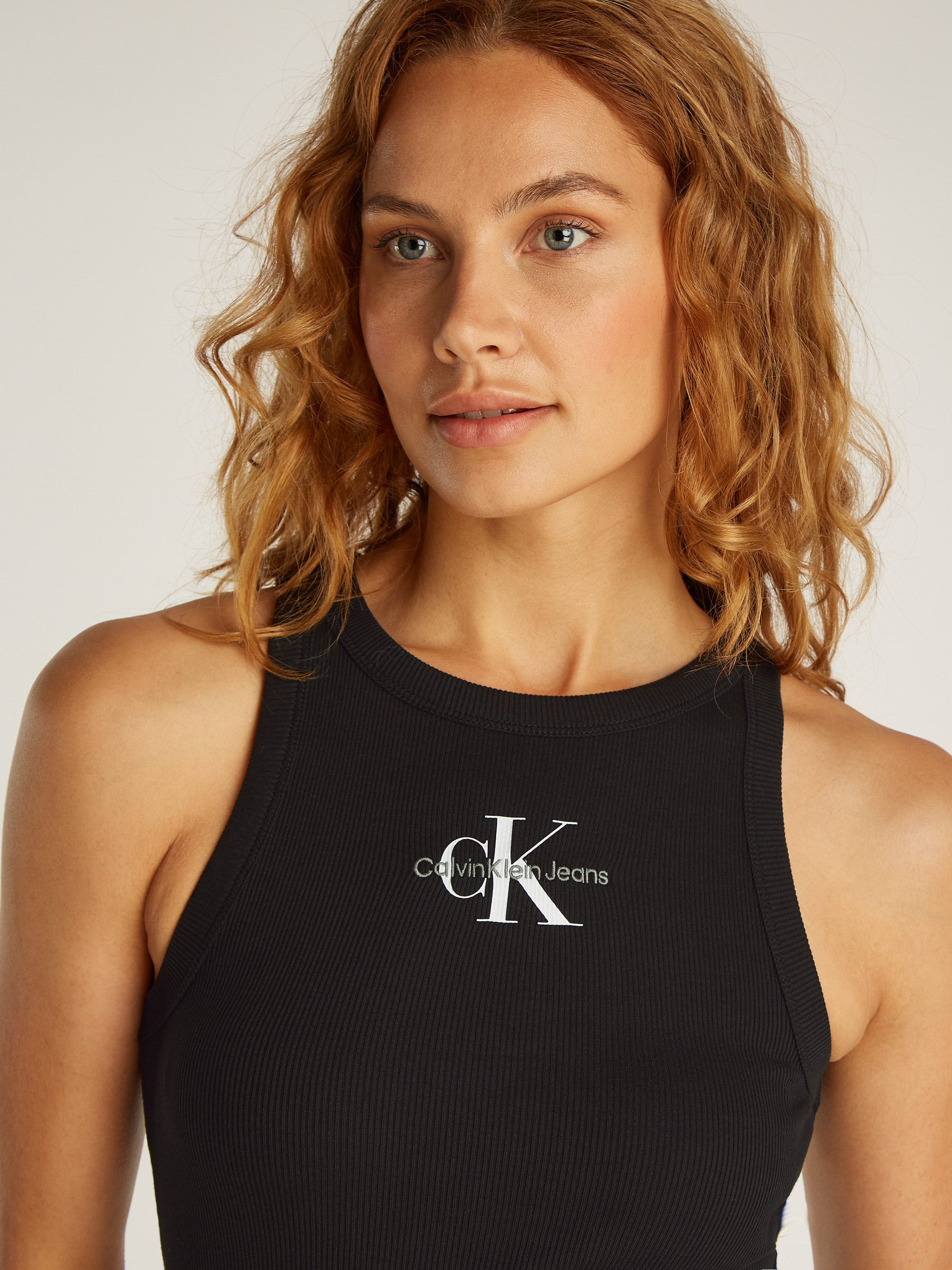 Calvin Klein Jeans Tanktop MONOLOGO RIB günstig online kaufen