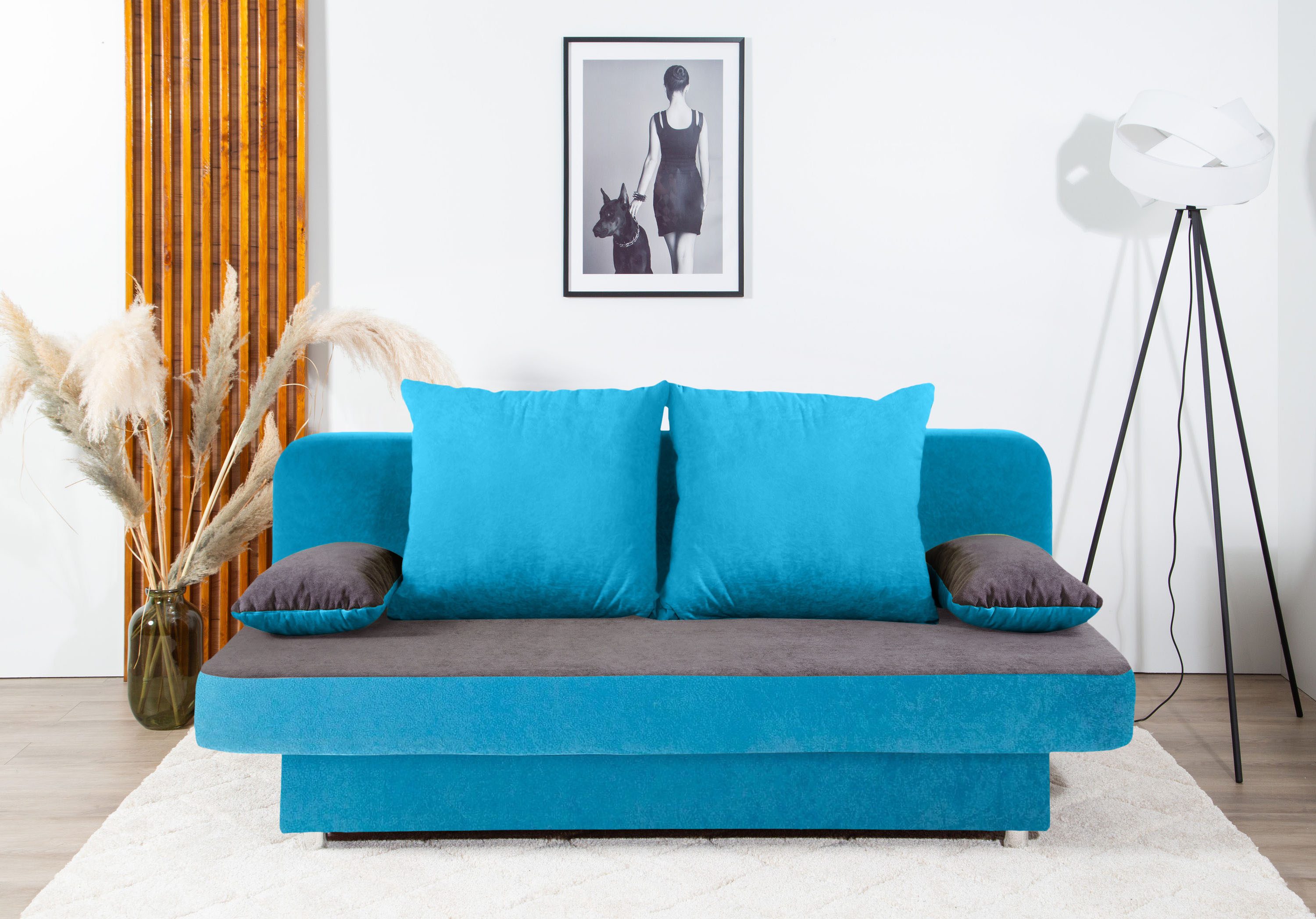 COLLECTION AB Schlafsofa "Ulla inkl. Bettfunktion und Bettkasten", Schlafso günstig online kaufen