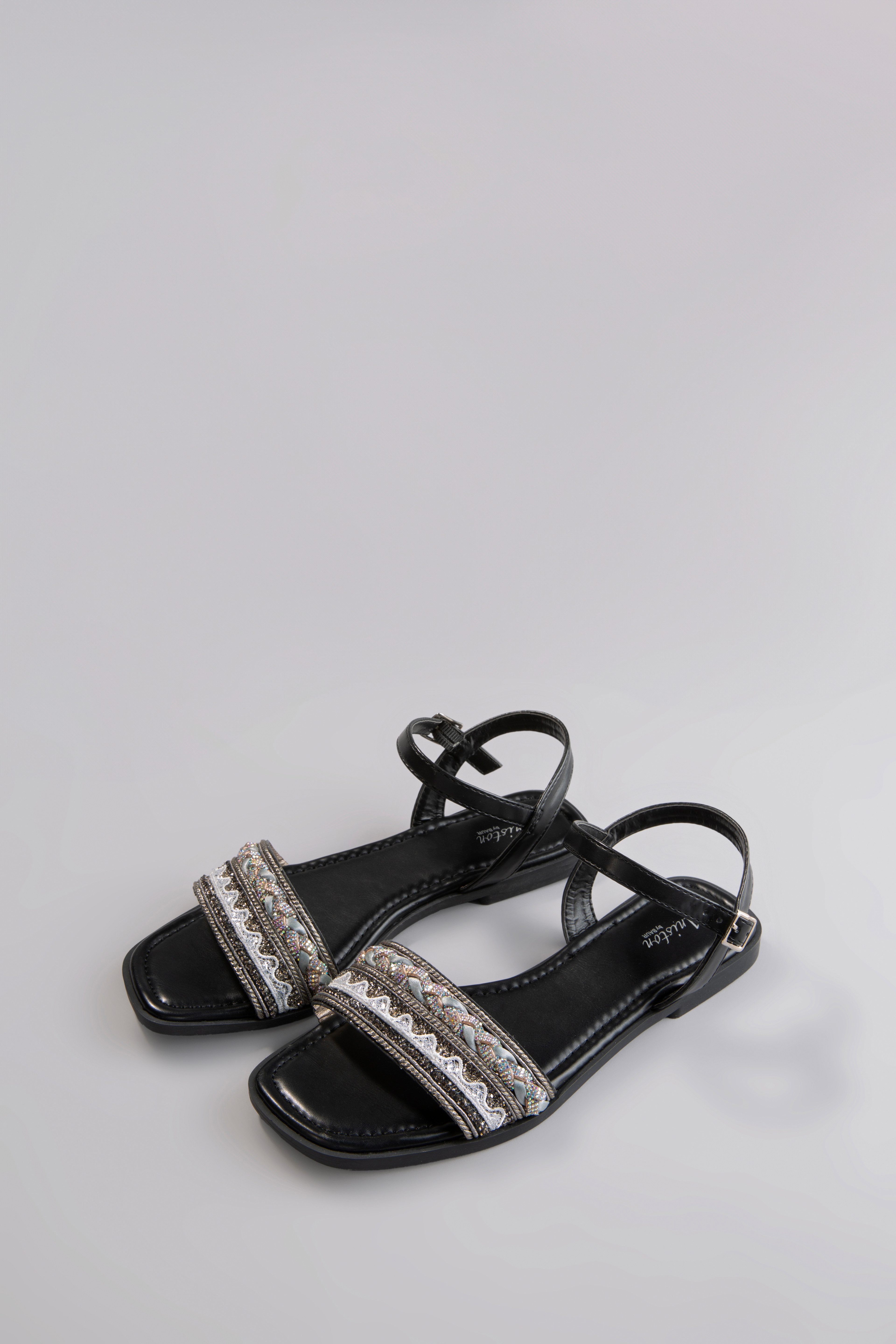 Aniston SHOES Riemchensandale, Sommerschuh, Sandalette, Glitzersteine günstig online kaufen
