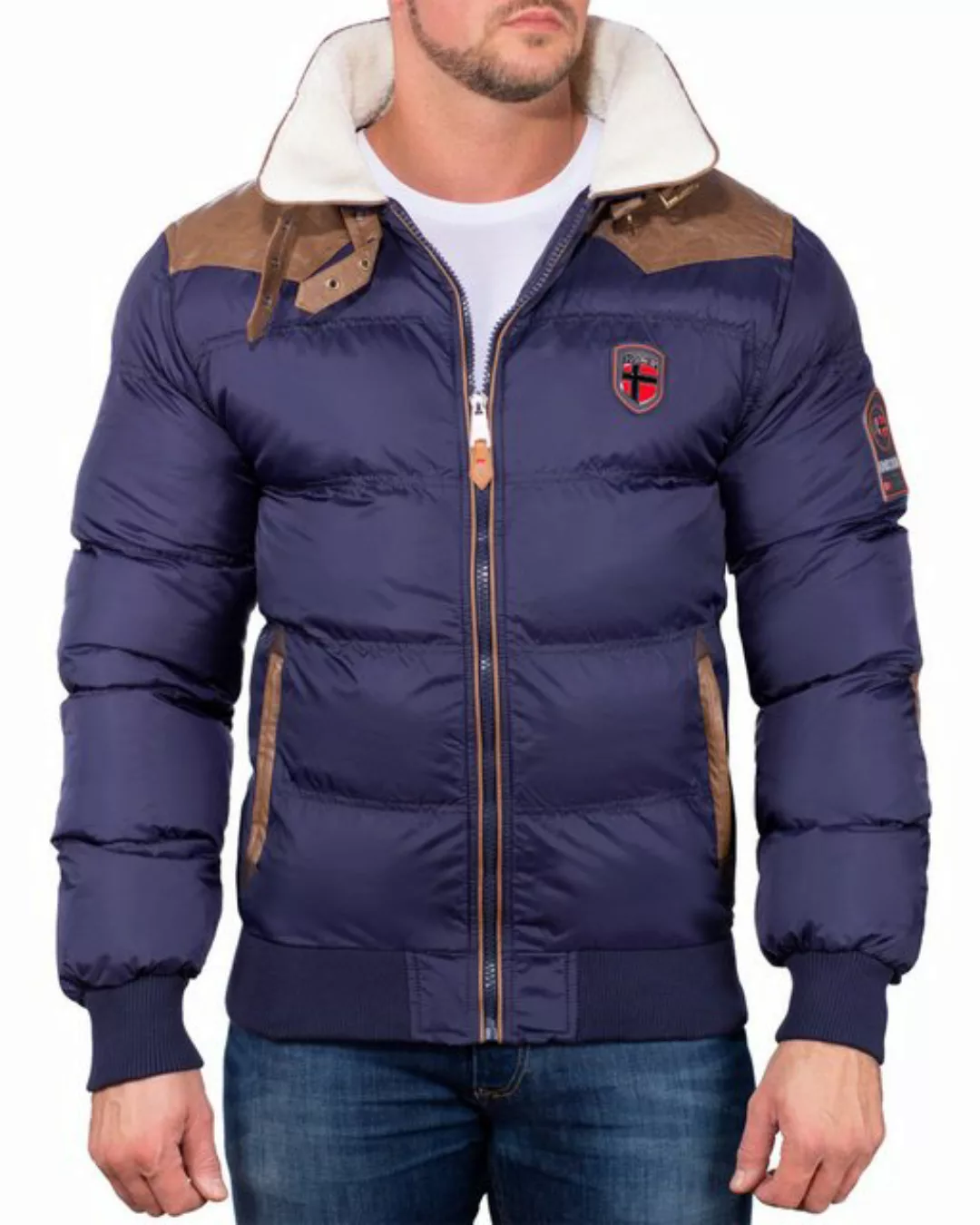 Geographical Norway Winterjacke Herren Outdoor Jacke baabramovitch Navy XXL günstig online kaufen