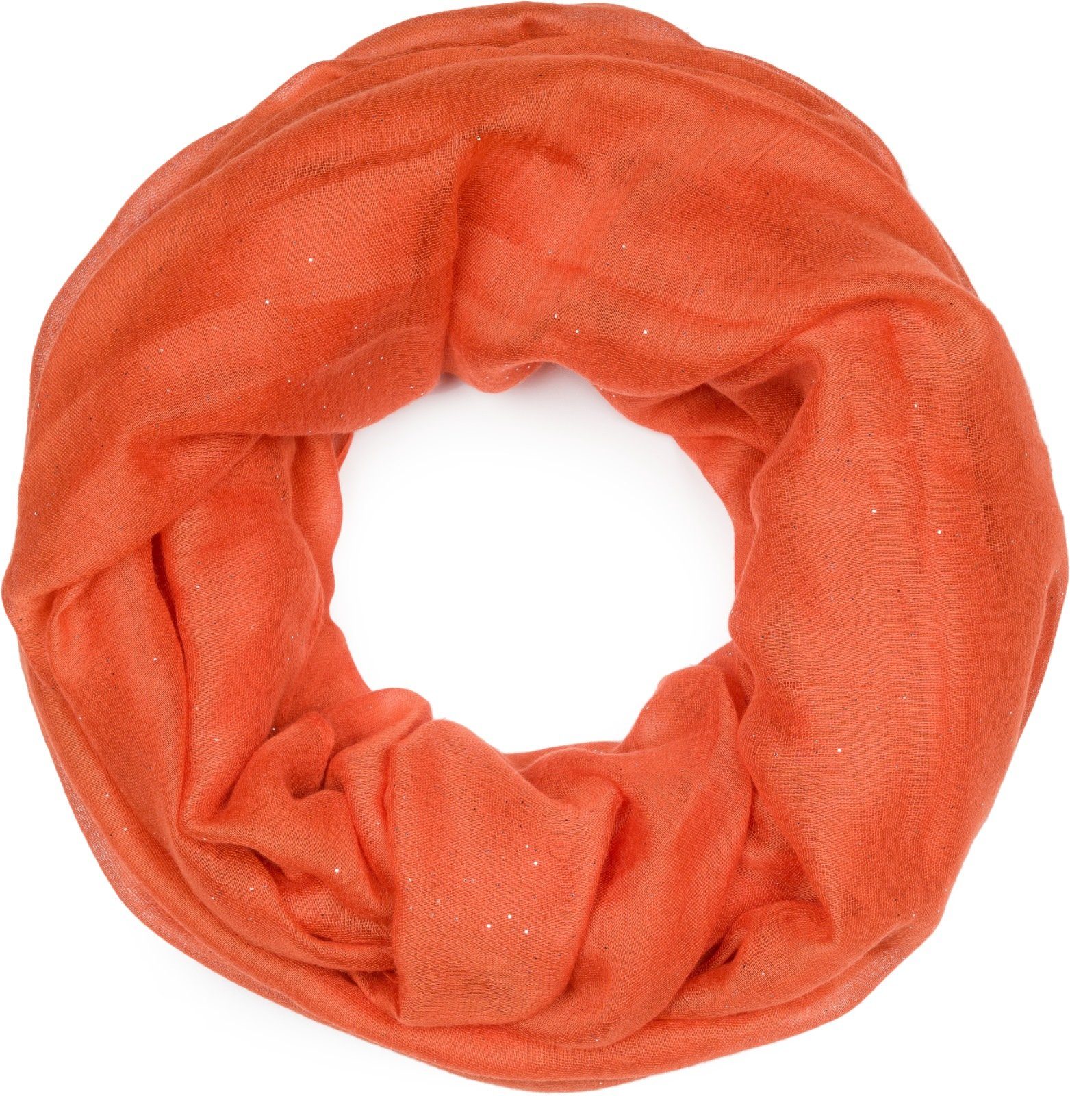 styleBREAKER Loop Loop mit Glitzer unifarben, günstig online kaufen