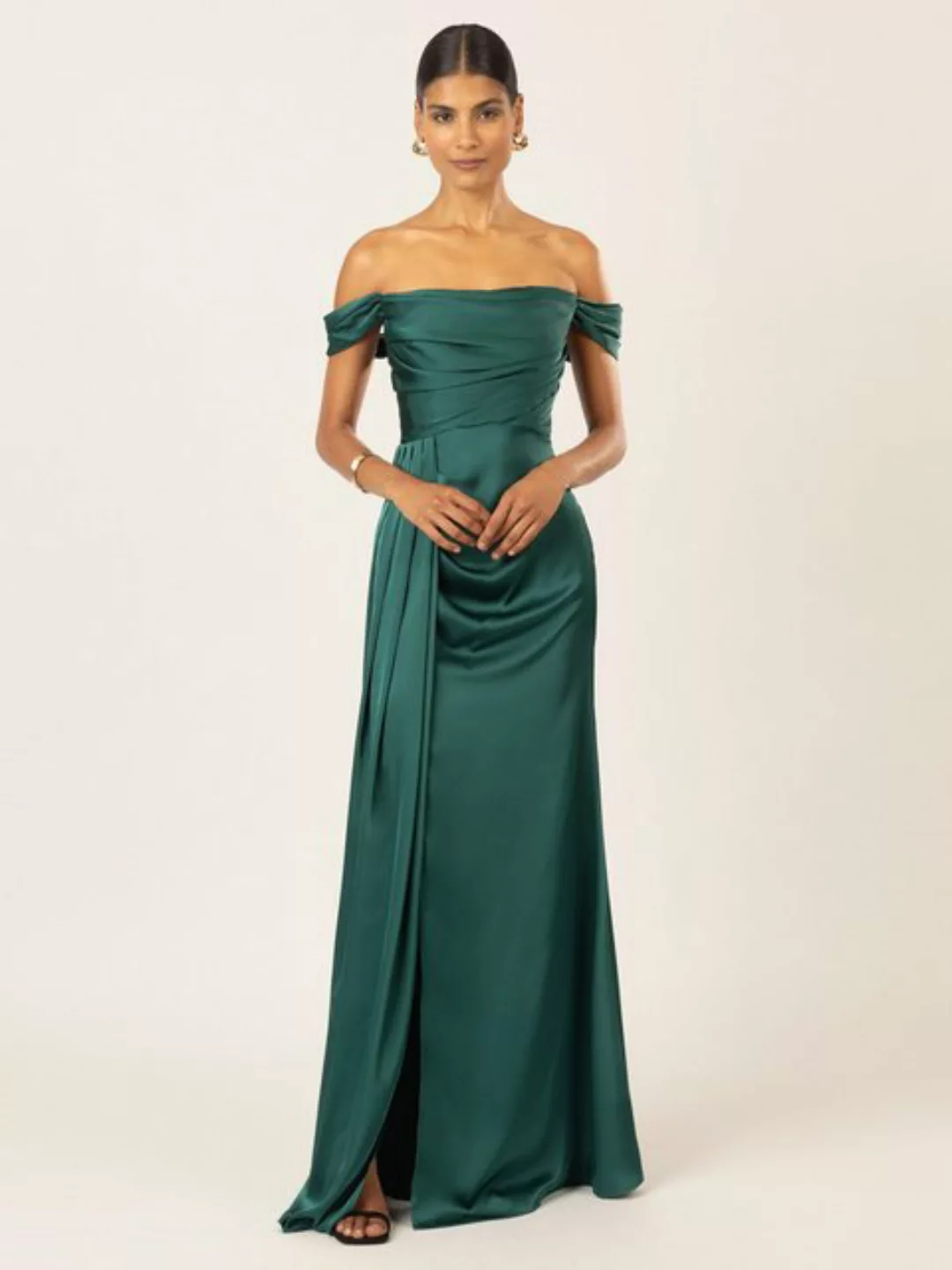 Apart Abendkleid mit verstellbaren Spaghettiträgern günstig online kaufen